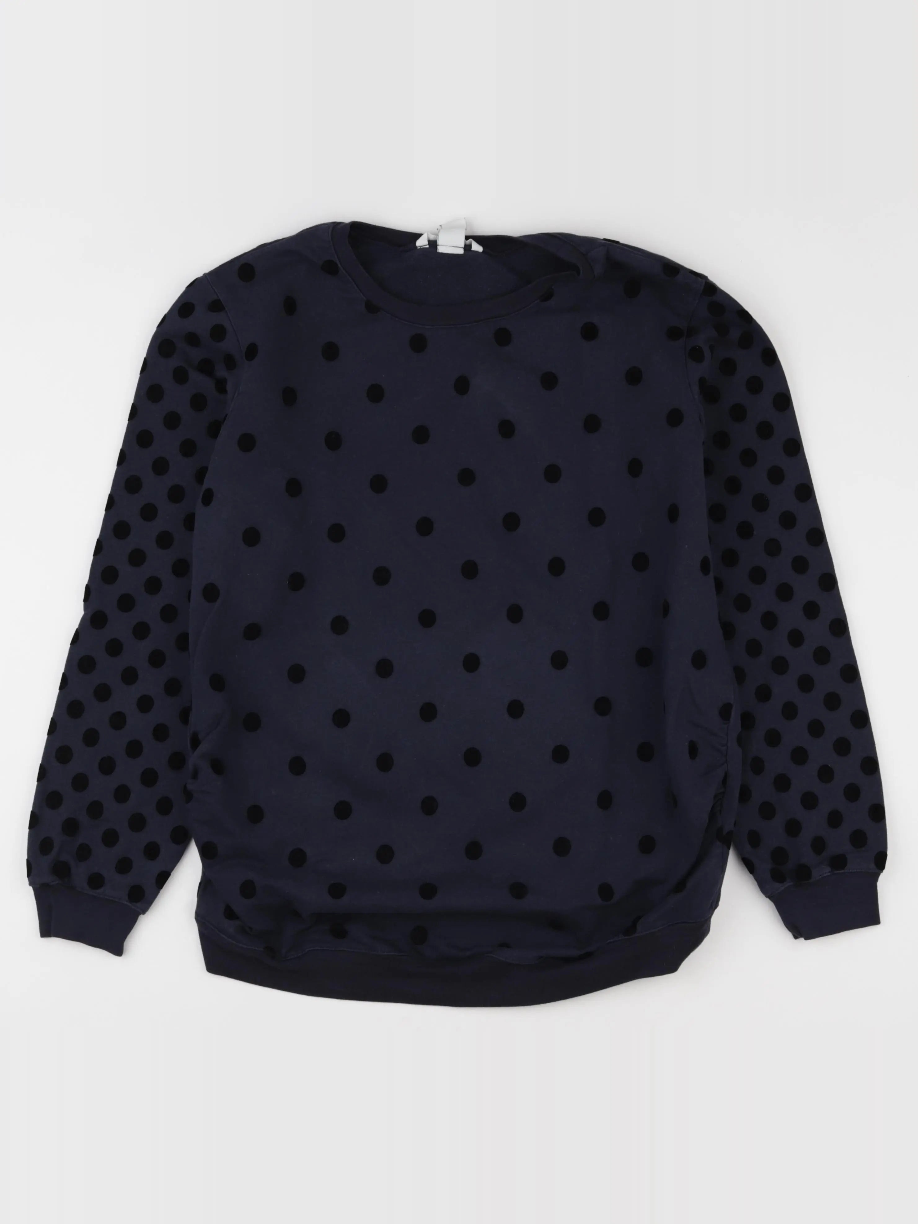 H&M - sweat grossesse bleu - m