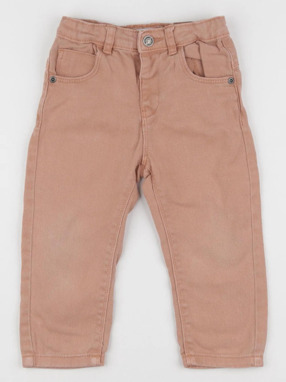 Vertbaudet - pantalon marron - 24 mois