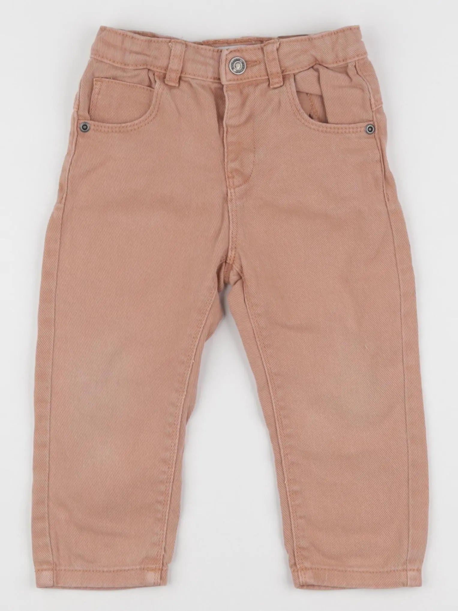 Vertbaudet - pantalon marron - 24 mois