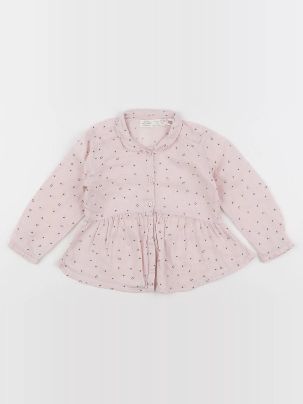 Zara - blouse rose - 18/24 mois