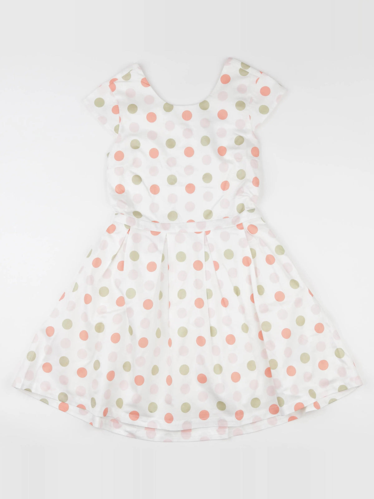 Vertbaudet - robe blanc - 10 ans