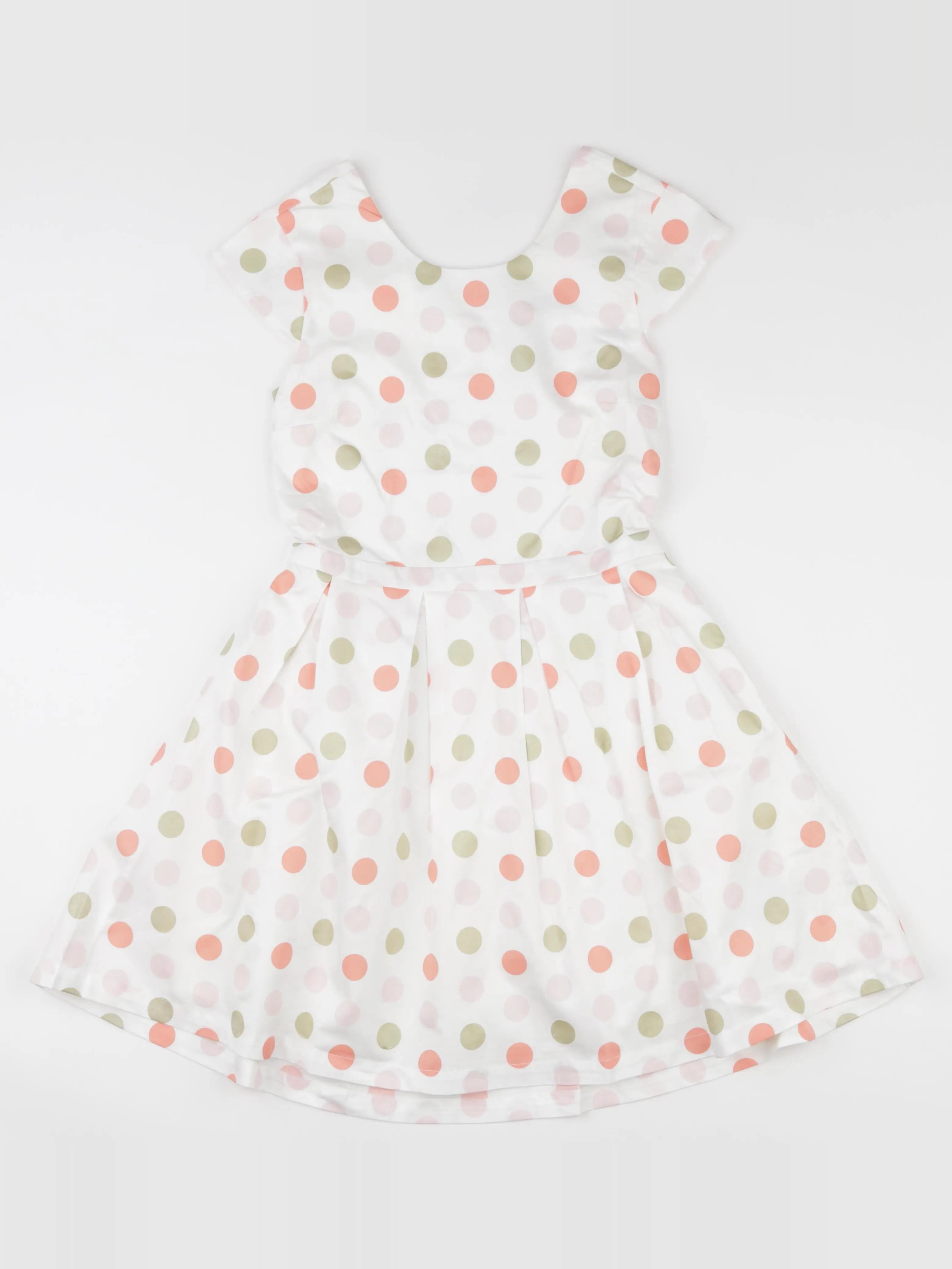 Vertbaudet - robe blanc - 10 ans