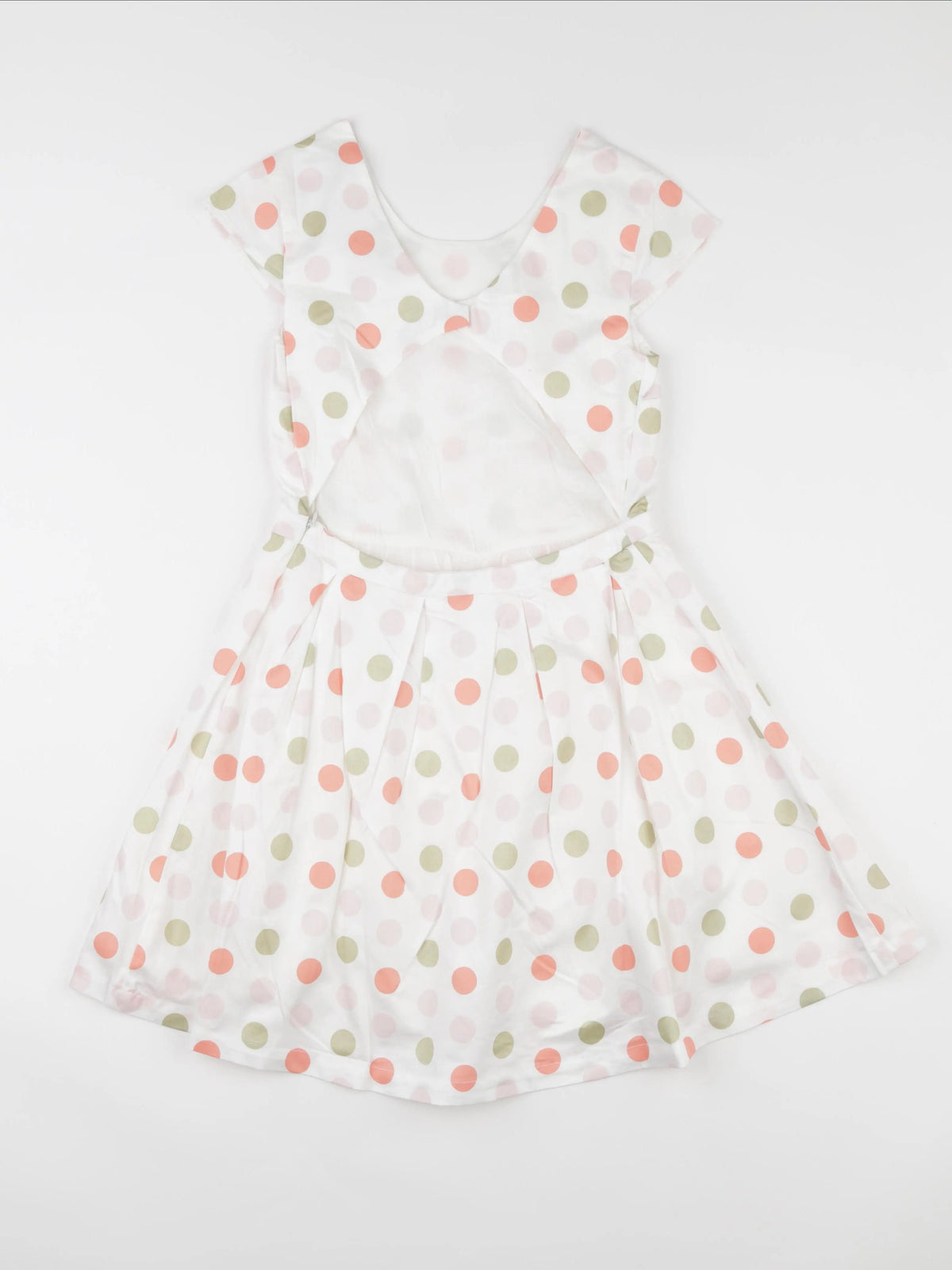 Vertbaudet - robe blanc - 10 ans