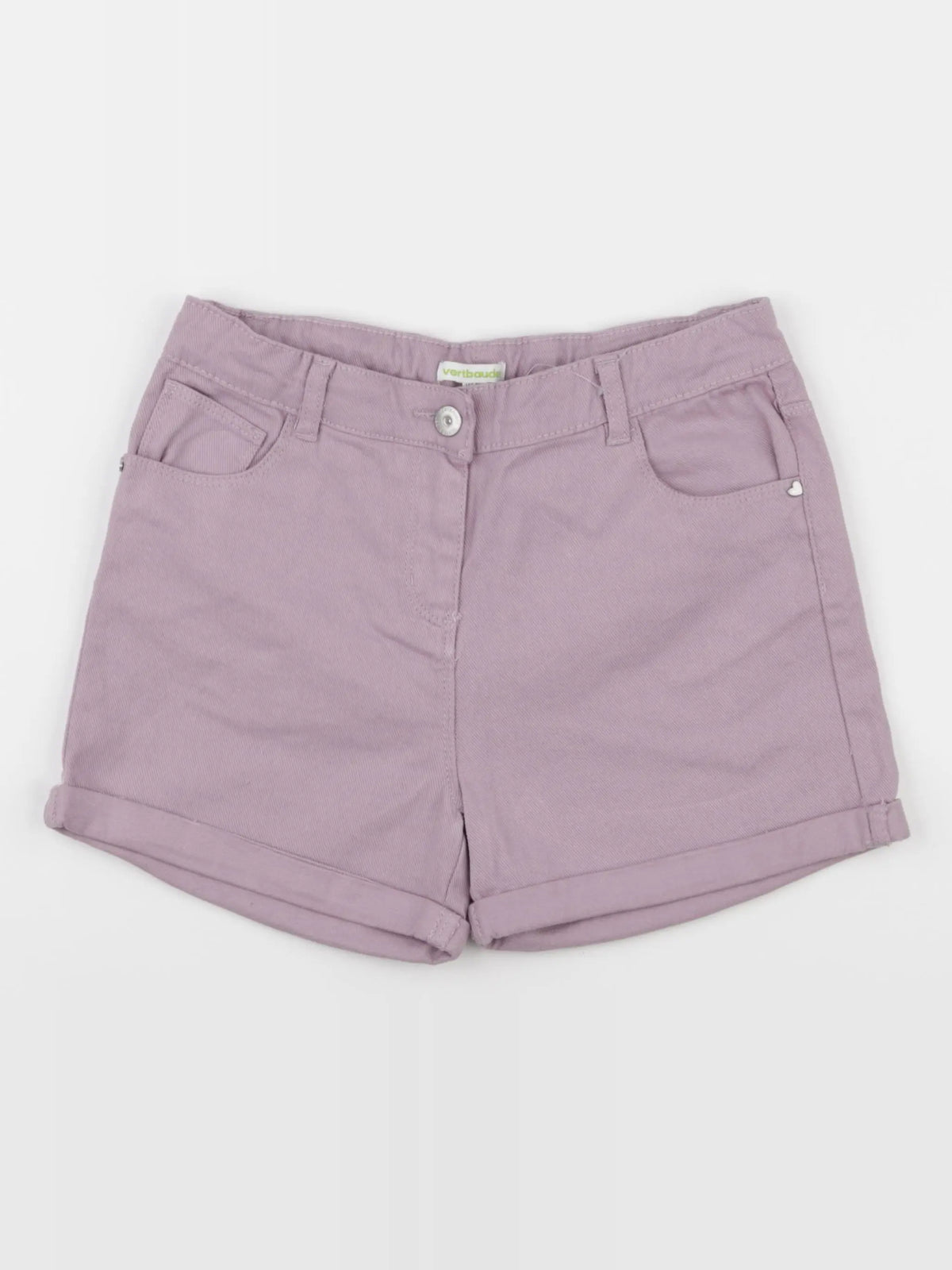 Vertbaudet - short violet - 12 ans
