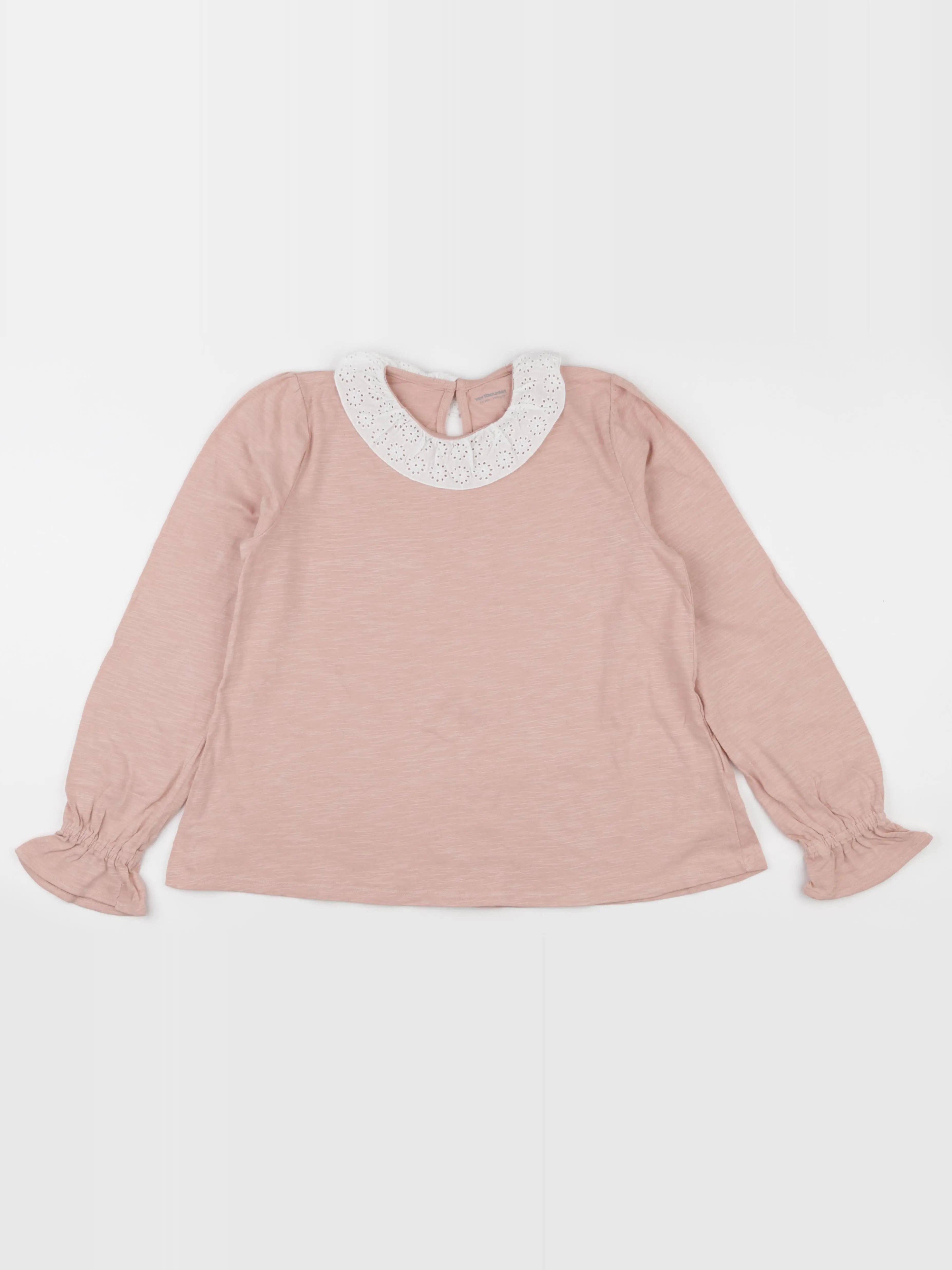 Vertbaudet - tee-shirt rose - 12 ans