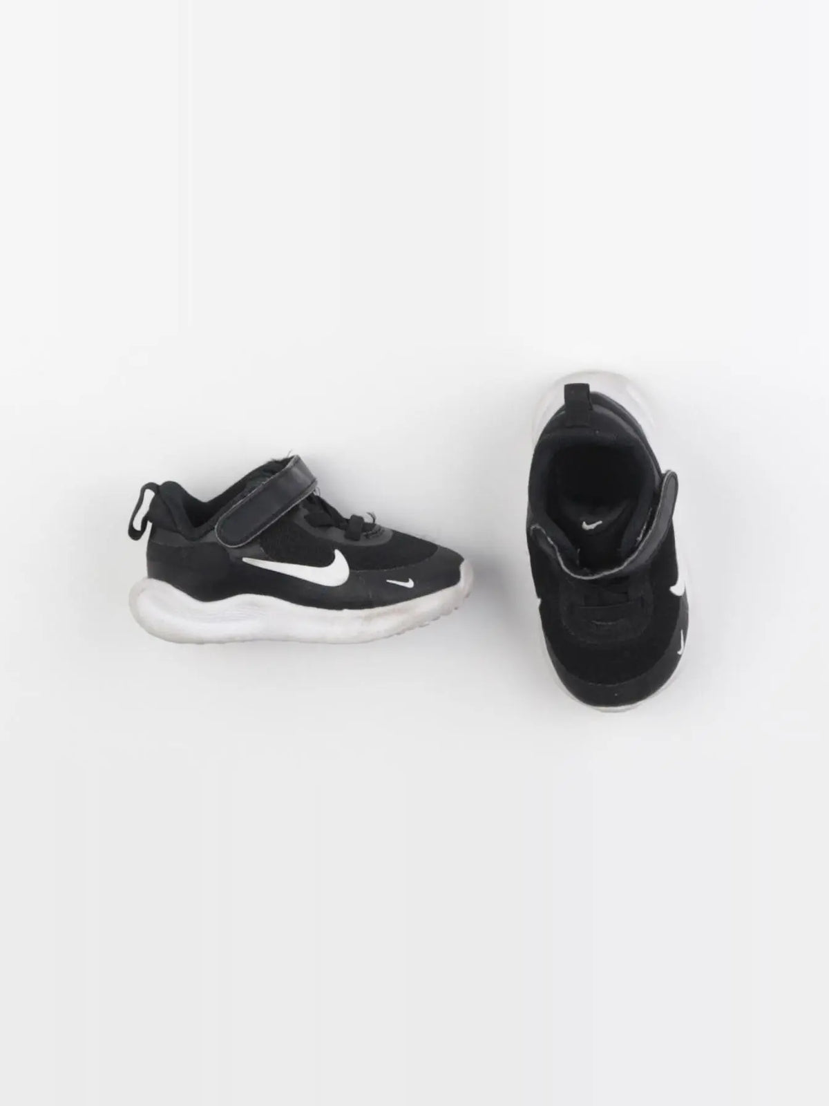 Nike - tennis à scratch/ lacets noir - pointure 21