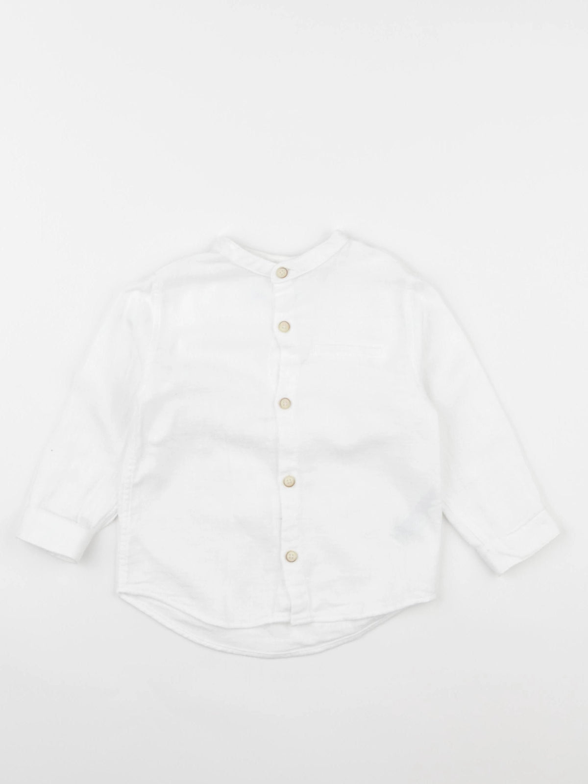 Zara - chemise blanc - 18/24 mois