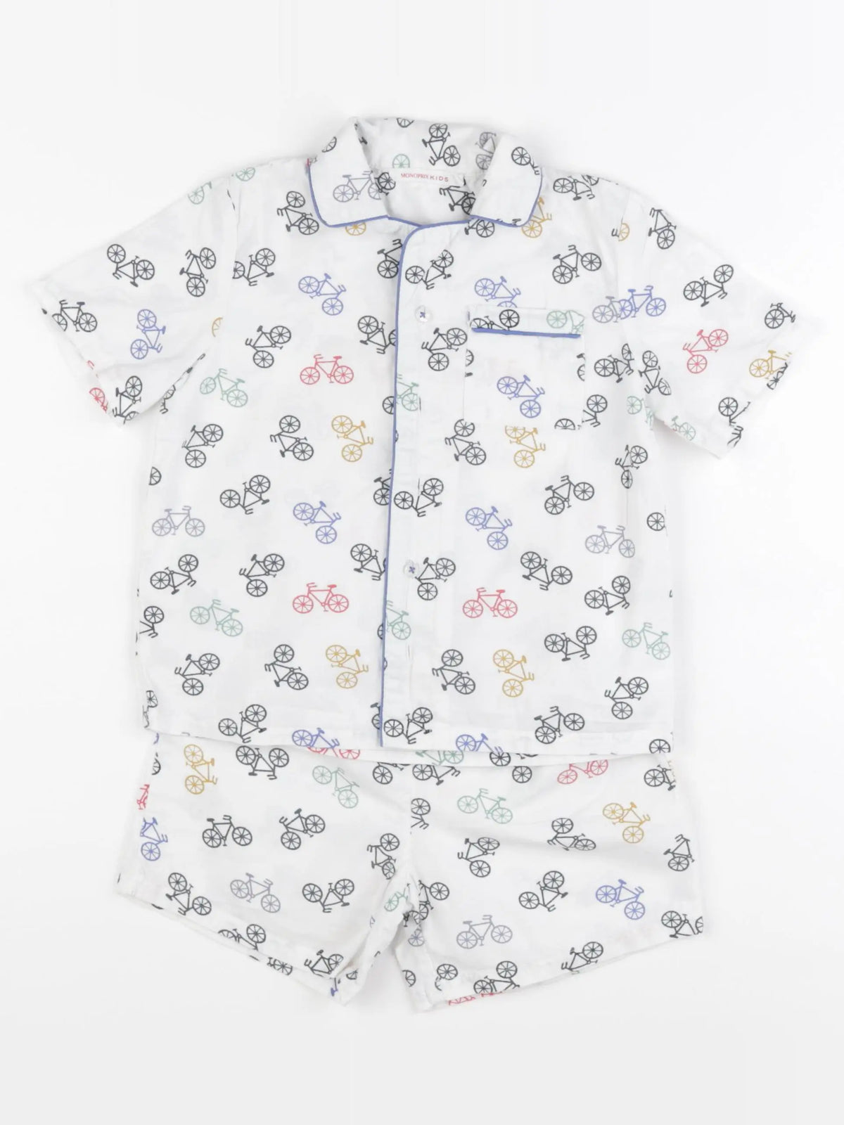 Monoprix - pyjama coton blanc - 3 ans