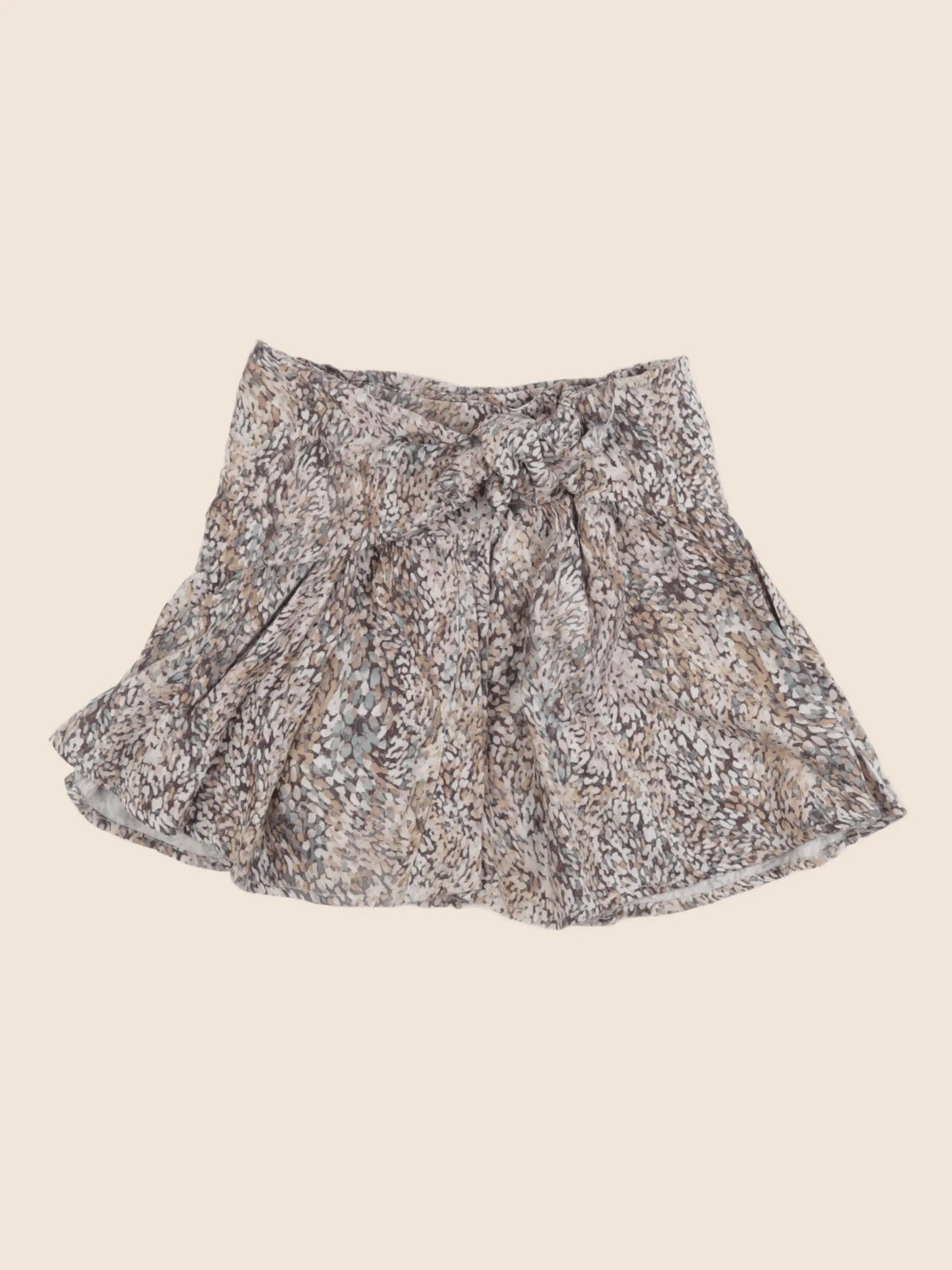 Zara - jupe beige, marron - 8 ans