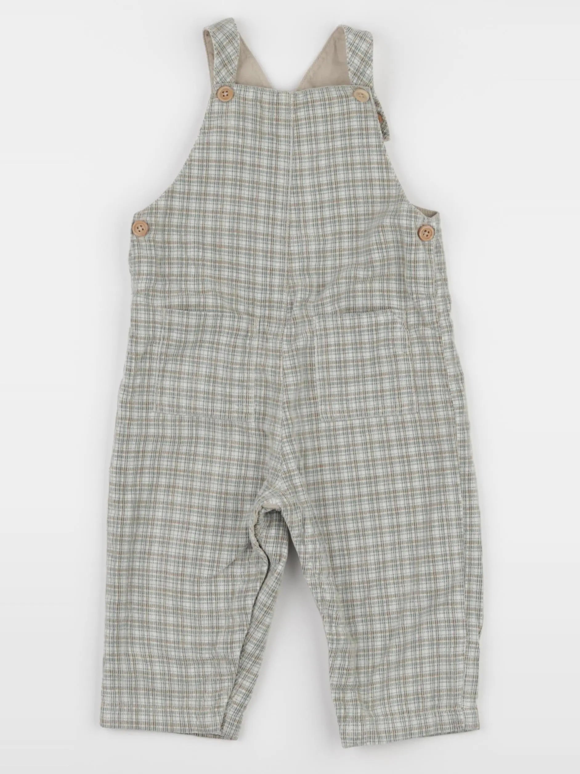 Cyrillus - salopette vert - 12 mois