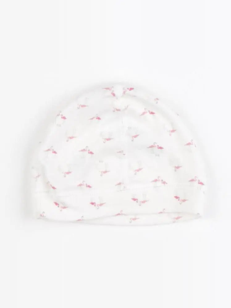 Petit Bateau - bonnet de naissance rose - 3 mois