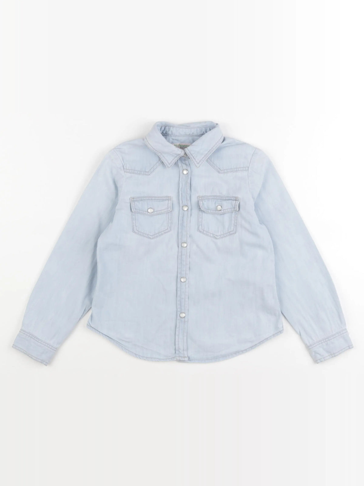 Bonpoint - chemise bleu - 6 ans