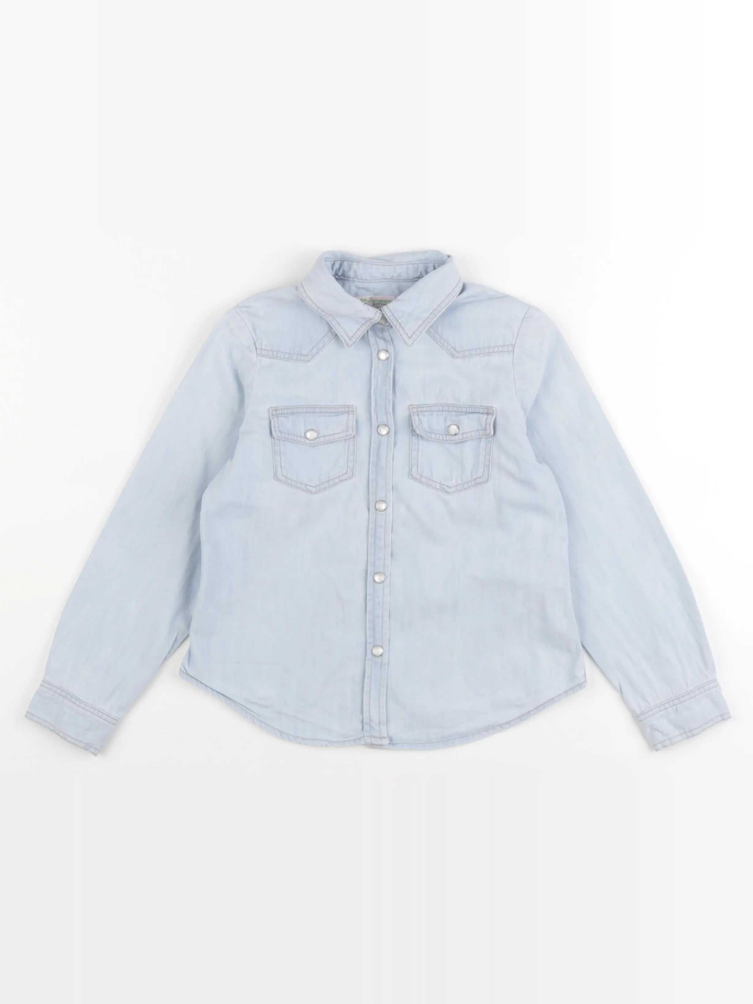 Bonpoint - chemise bleu - 6 ans