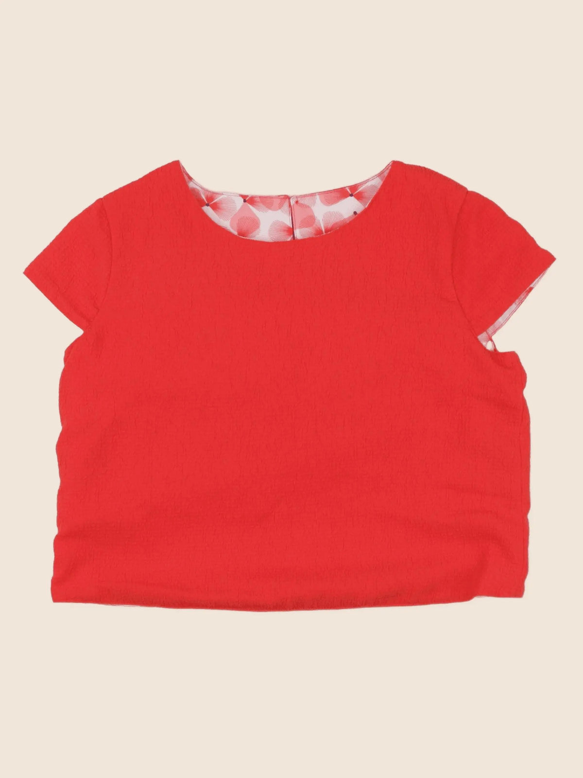 Okaidi - blouse rouge - 12 ans