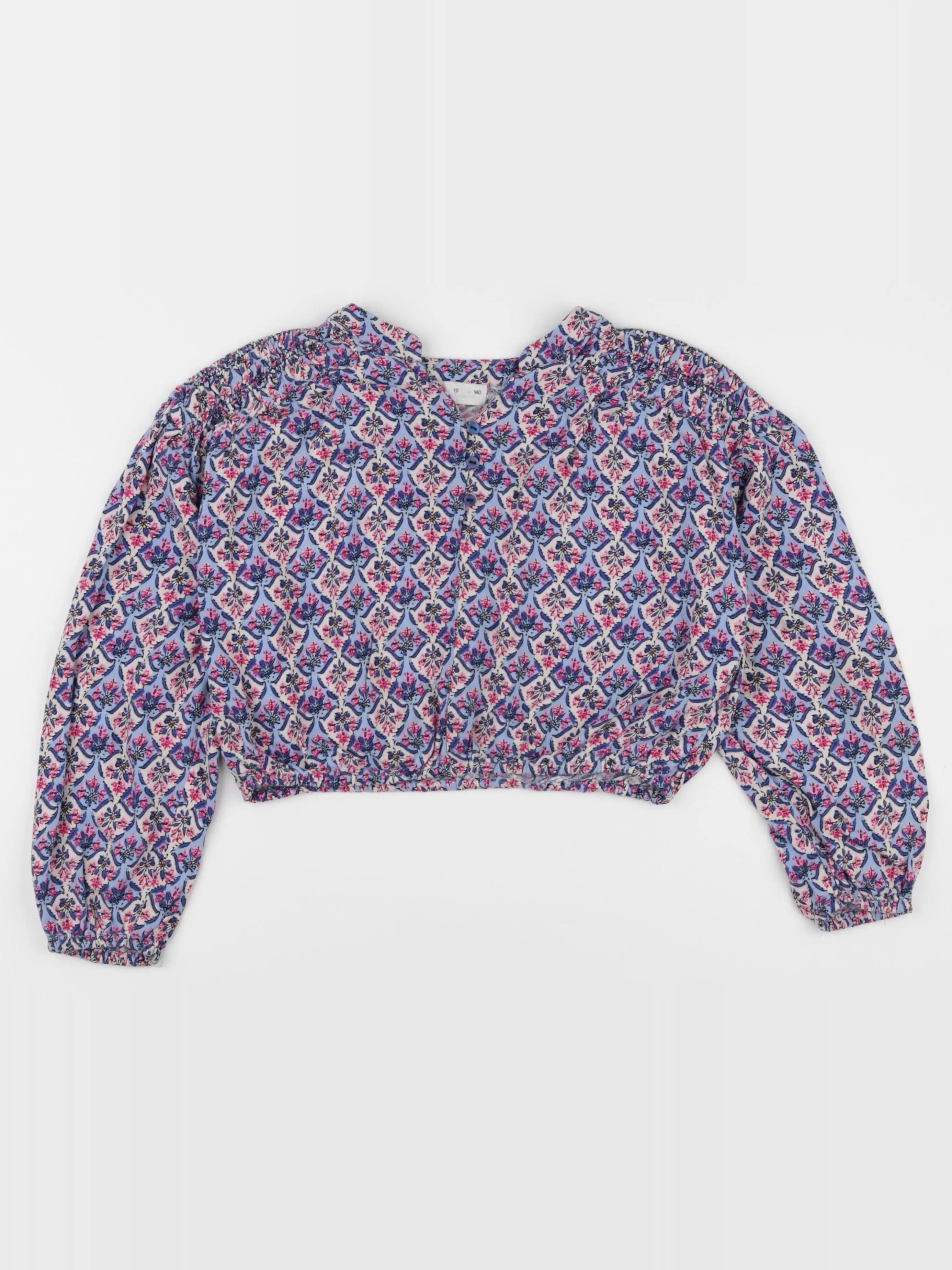 Zara - blouse multicolore - 10 ans