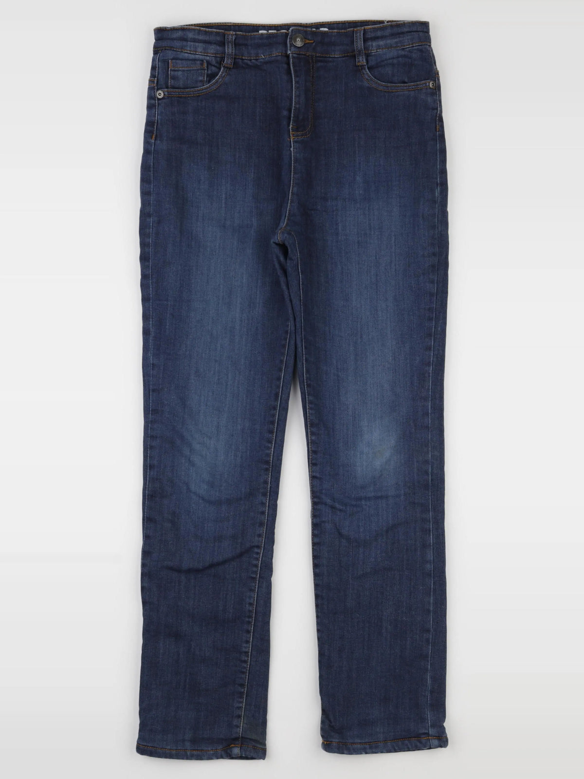 Vertbaudet - jean doublé bleu - 12 ans