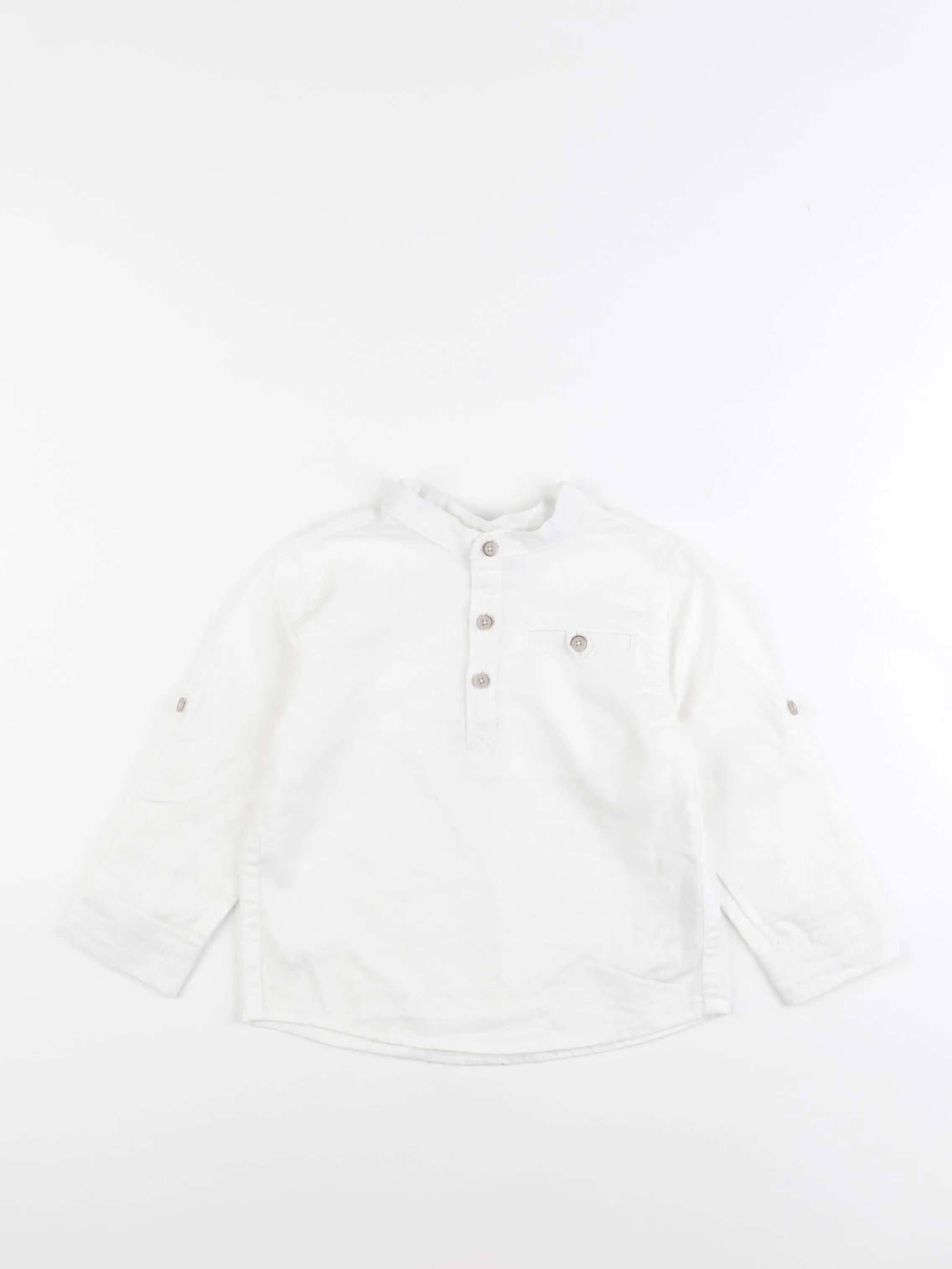 Vertbaudet - chemise blanc - 3 ans