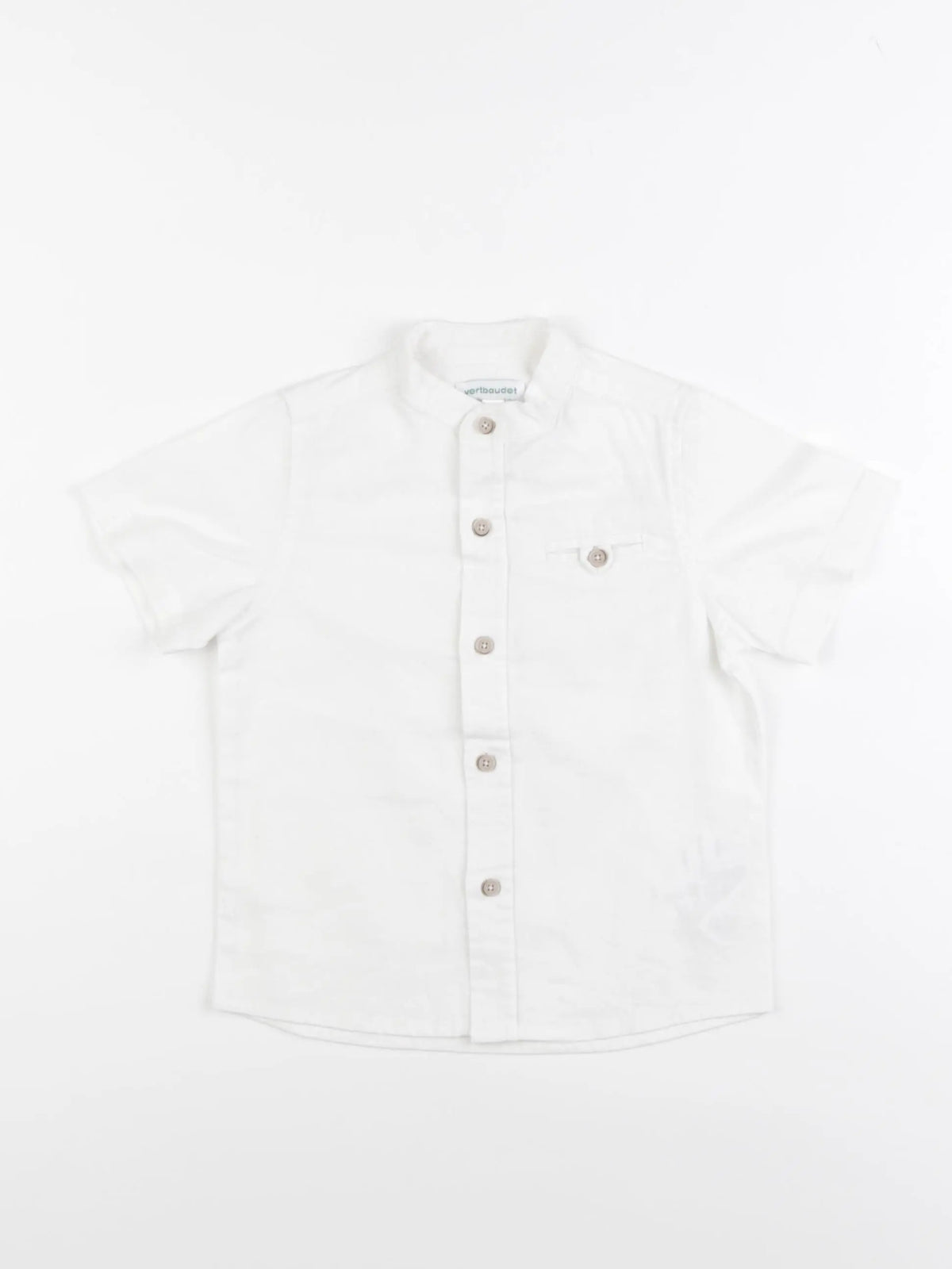 Vertbaudet - chemise blanc - 3 ans