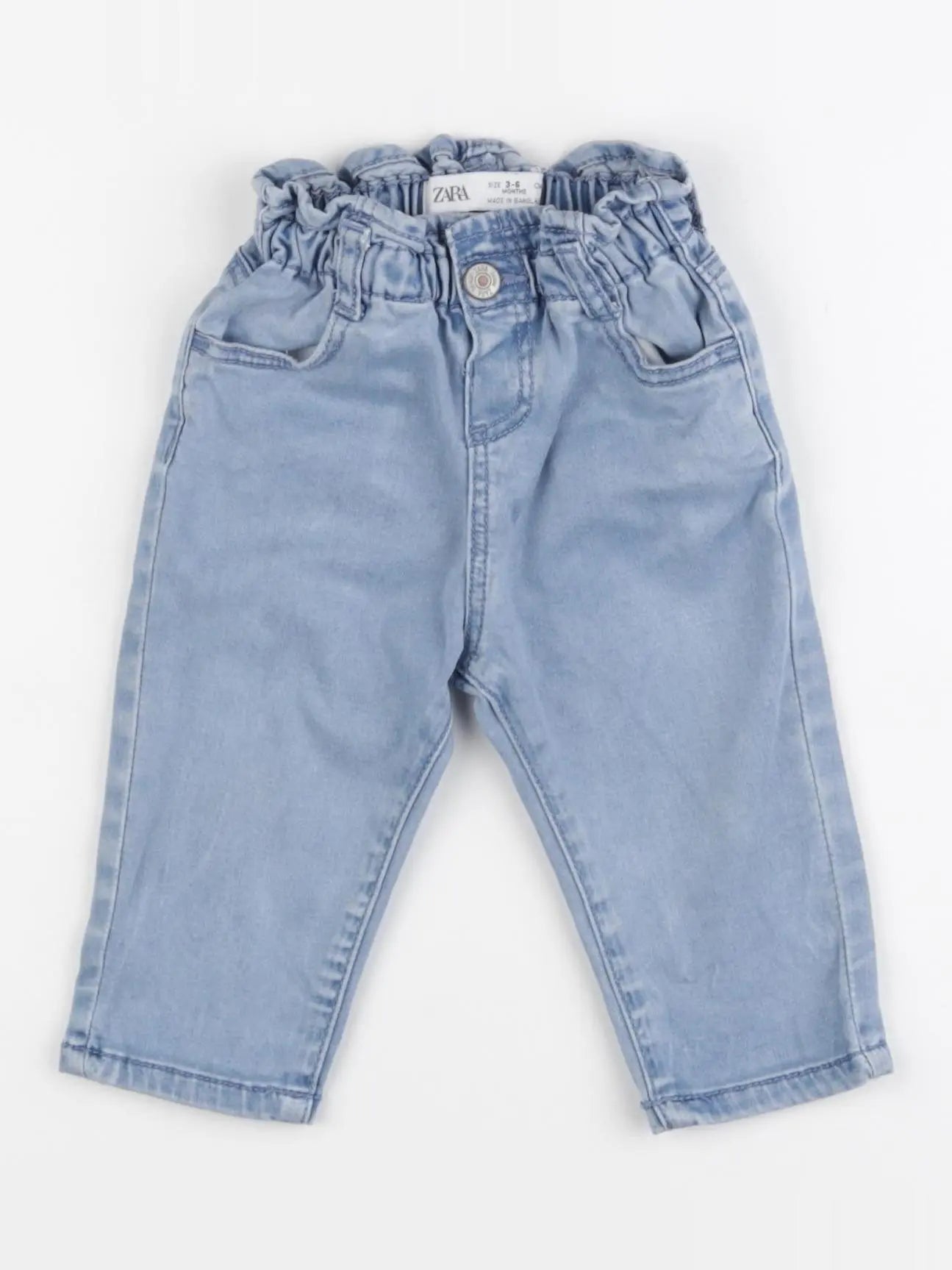Zara - jean bleu - 3/6 mois