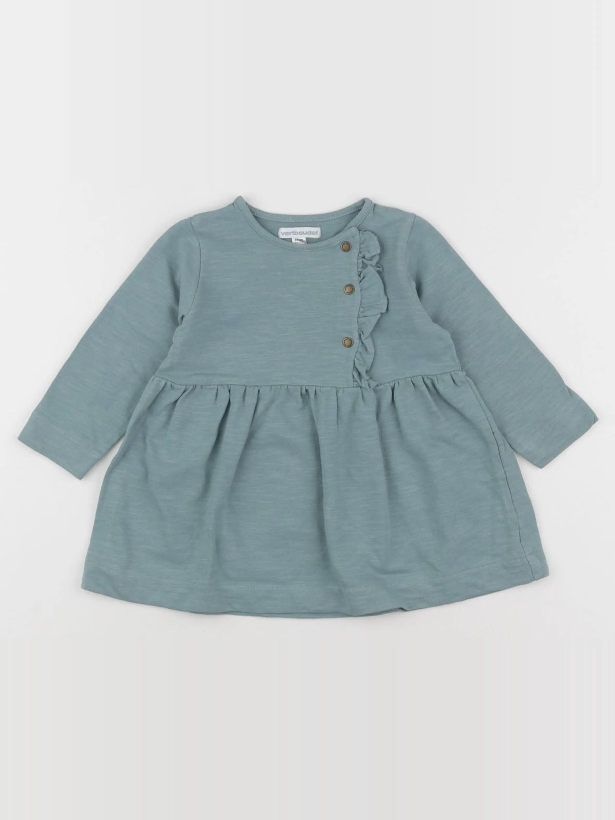 Vertbaudet - robe bleu - 18 mois