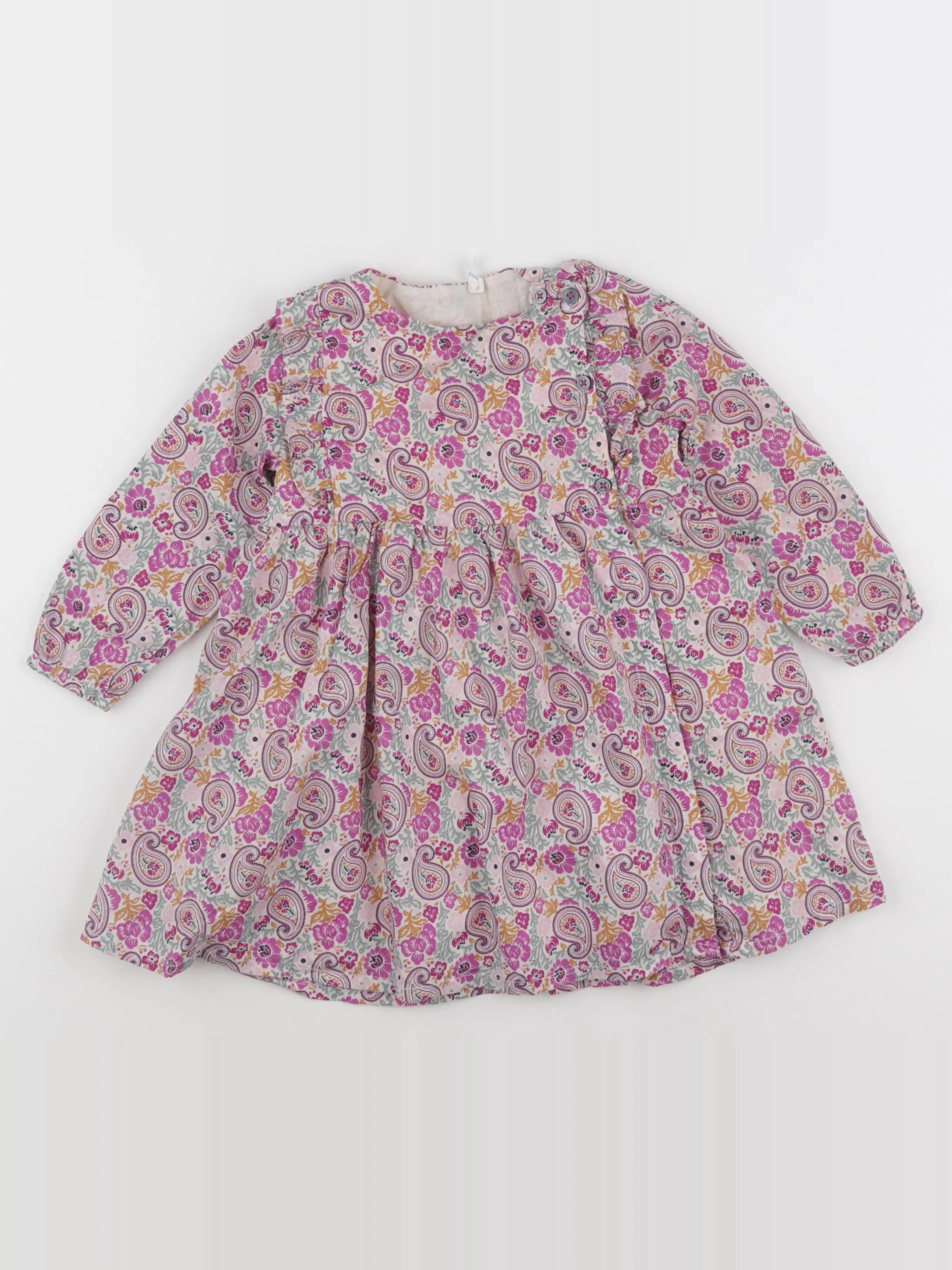 Boutchou - robe multicolore - 18 mois