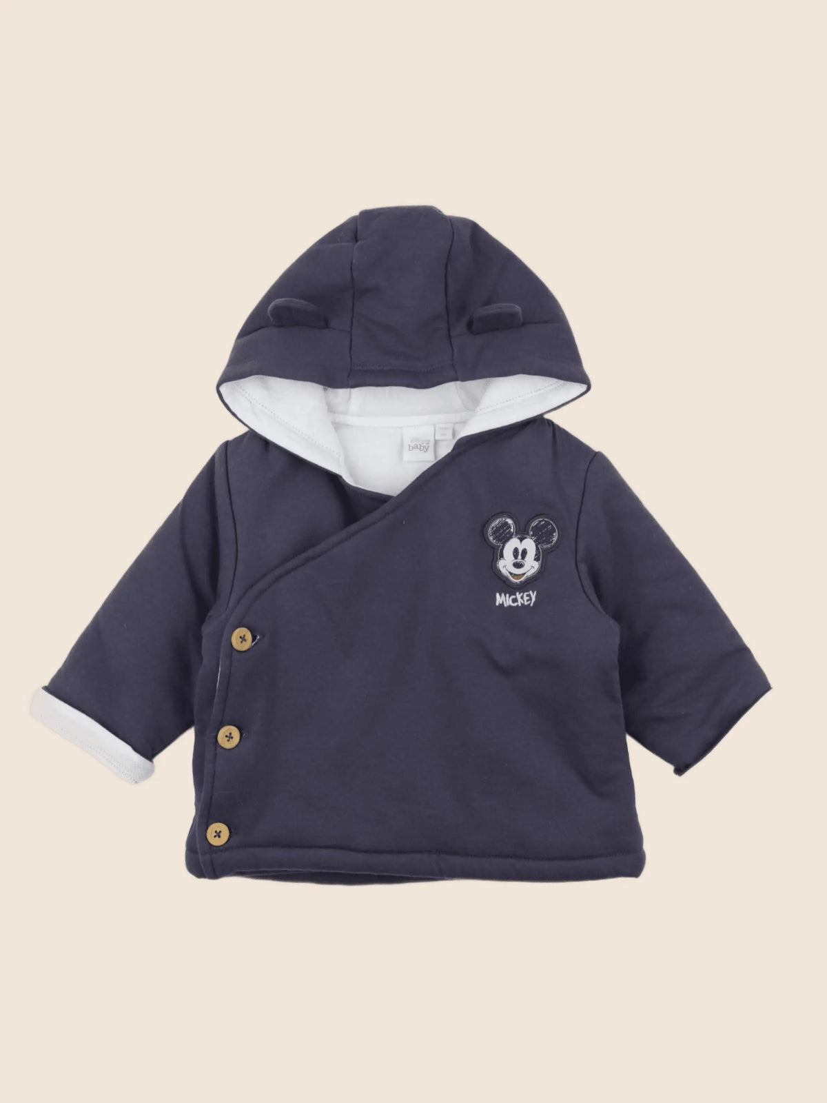 Vertbaudet - sweat bleu - 6/9 mois
