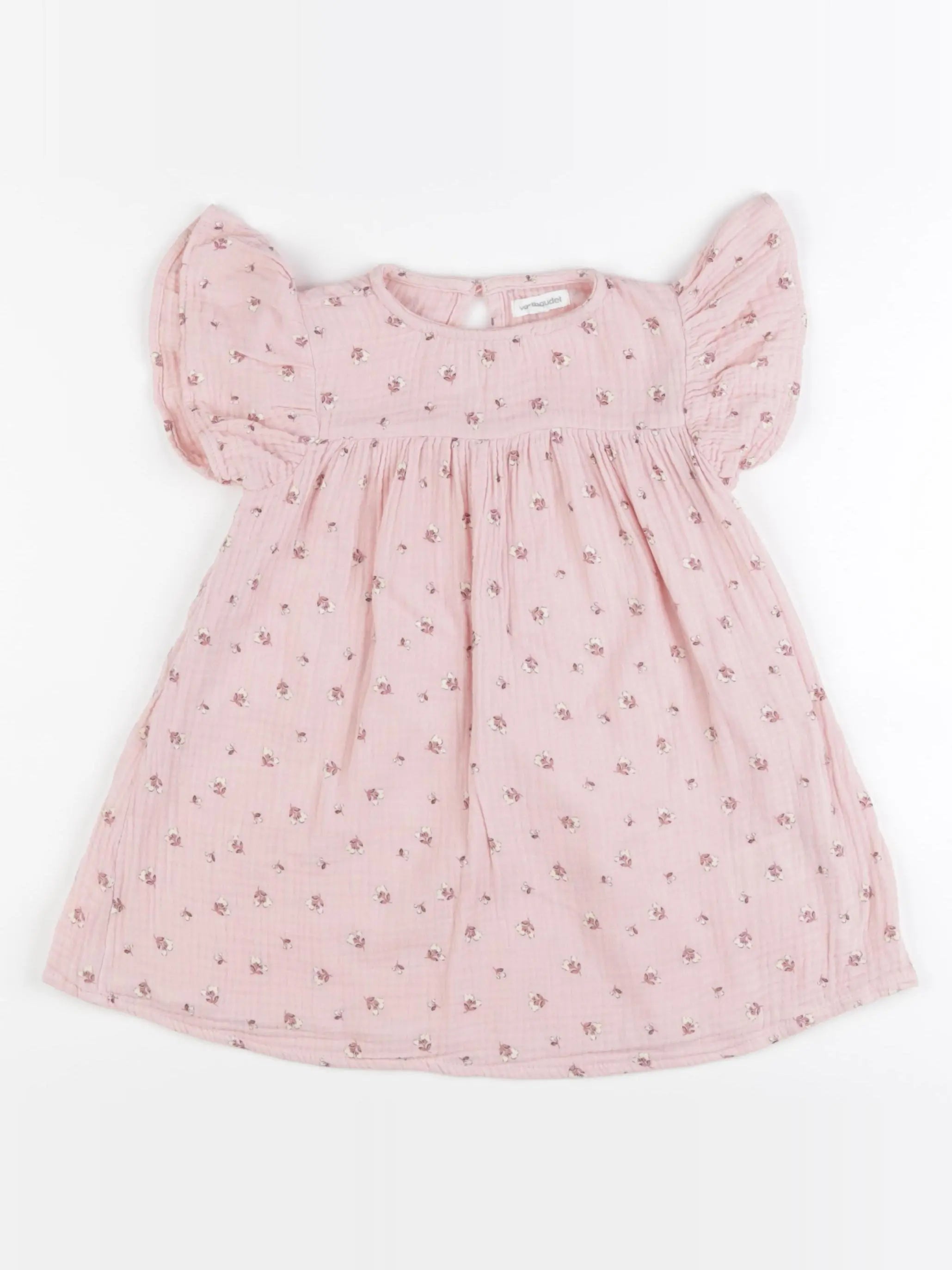 Vertbaudet - robe rose - 3 ans