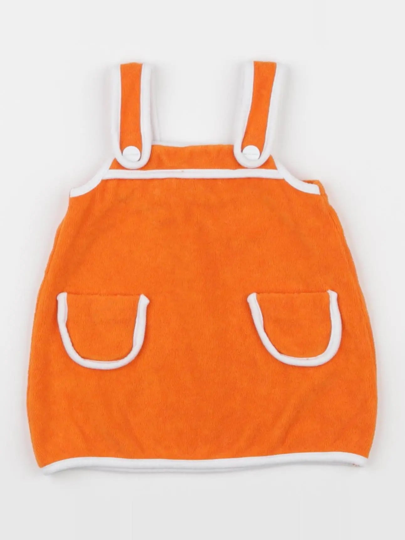 Jacadi - robe orange - 6 mois