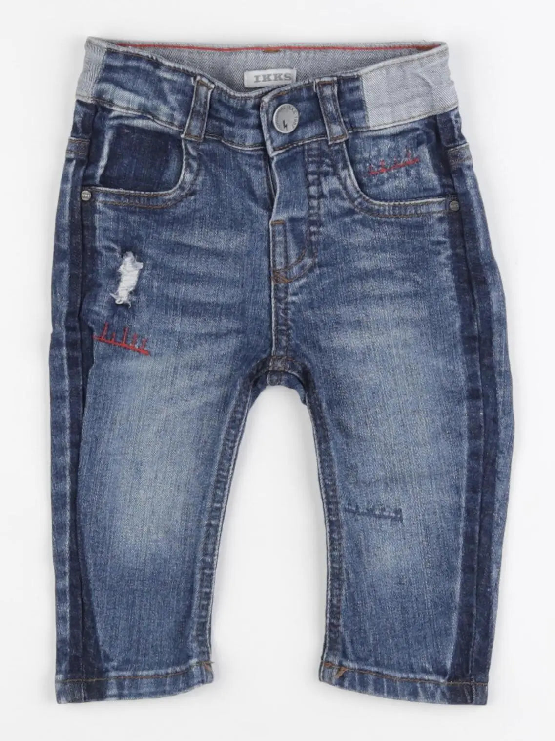 IKKS - jean bleu - 6 mois