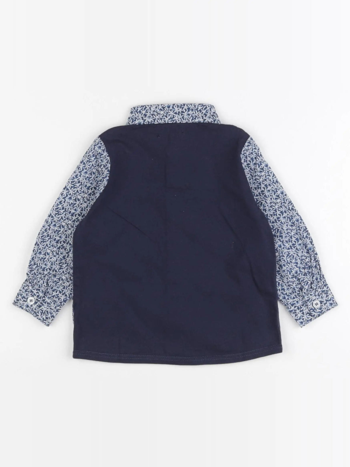IKKS - chemise bleu - 12 mois