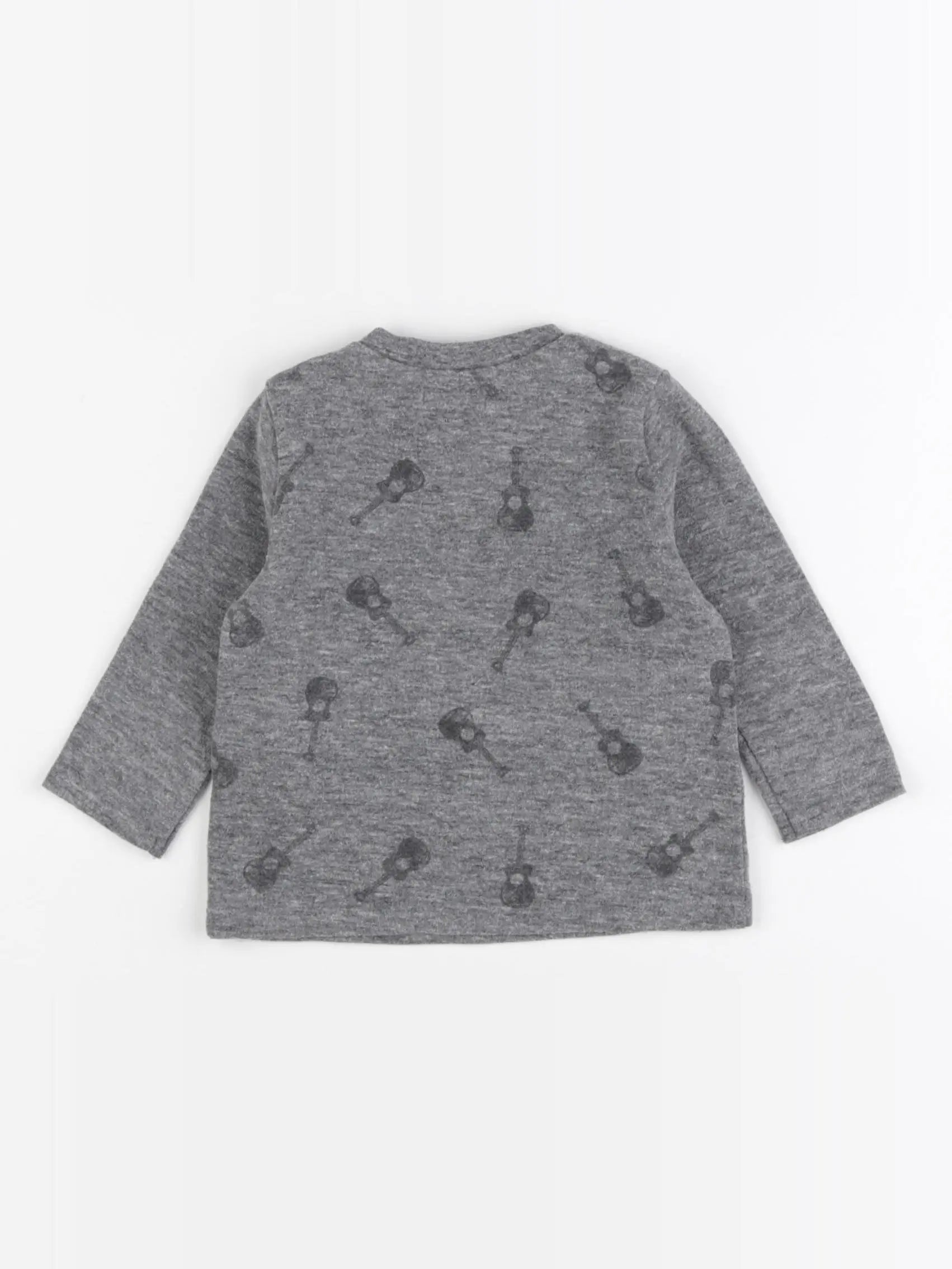 IKKS - tee-shirt gris - 6 mois