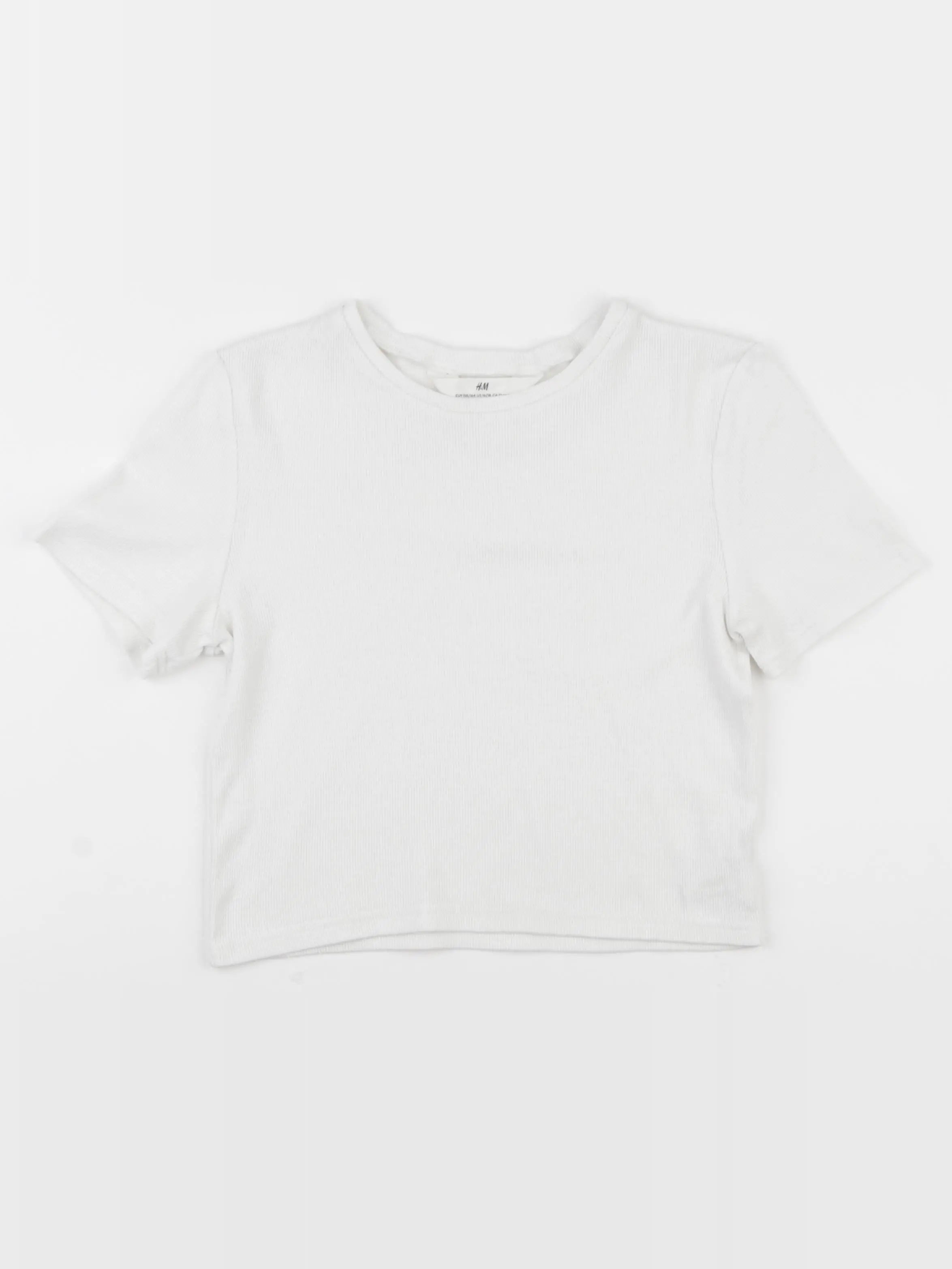 H&M - tee-shirt blanc - 12/14 ans