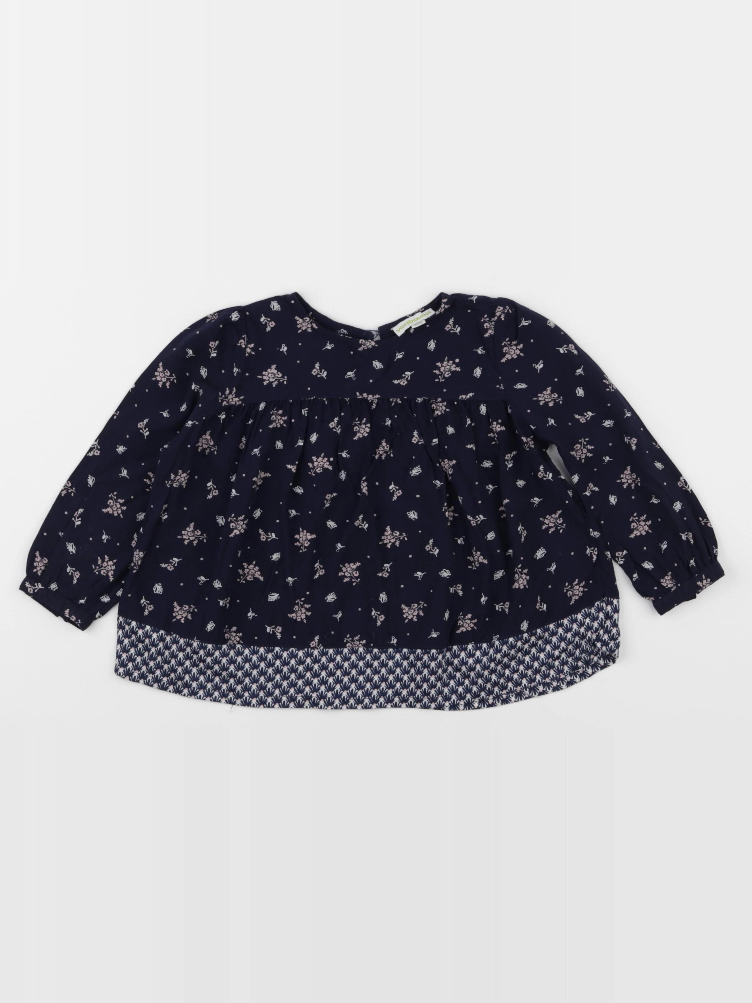 Vertbaudet - blouse multicolore - 3 ans