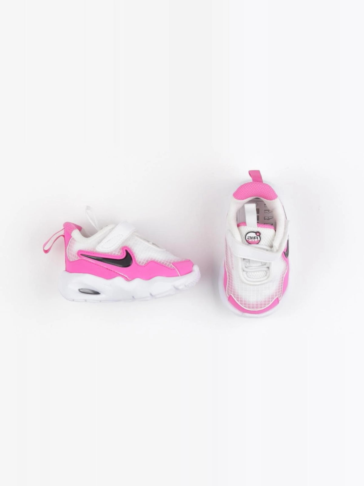 Nike - tennis à scratch/ lacets rose - pointure 18/19