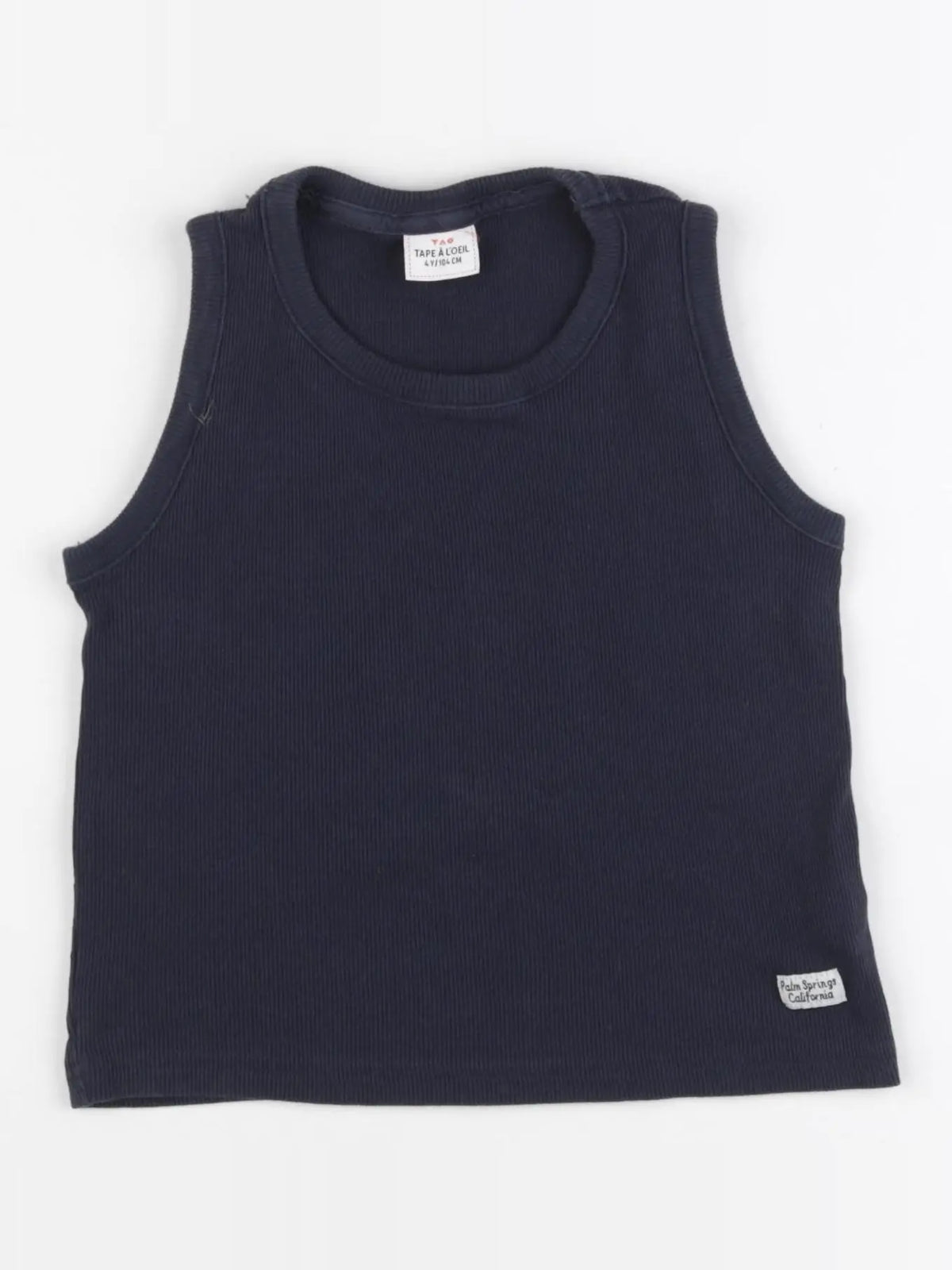 Tape à l'oeil - débardeur bleu - 4 ans