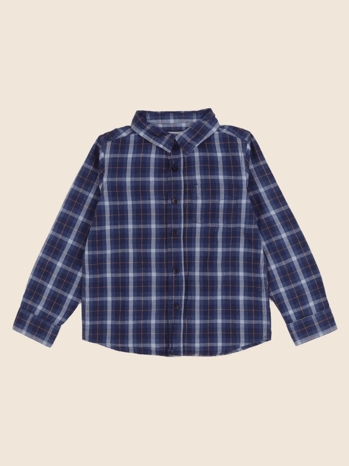 Little Cigogne - chemise bleu - 3 ans