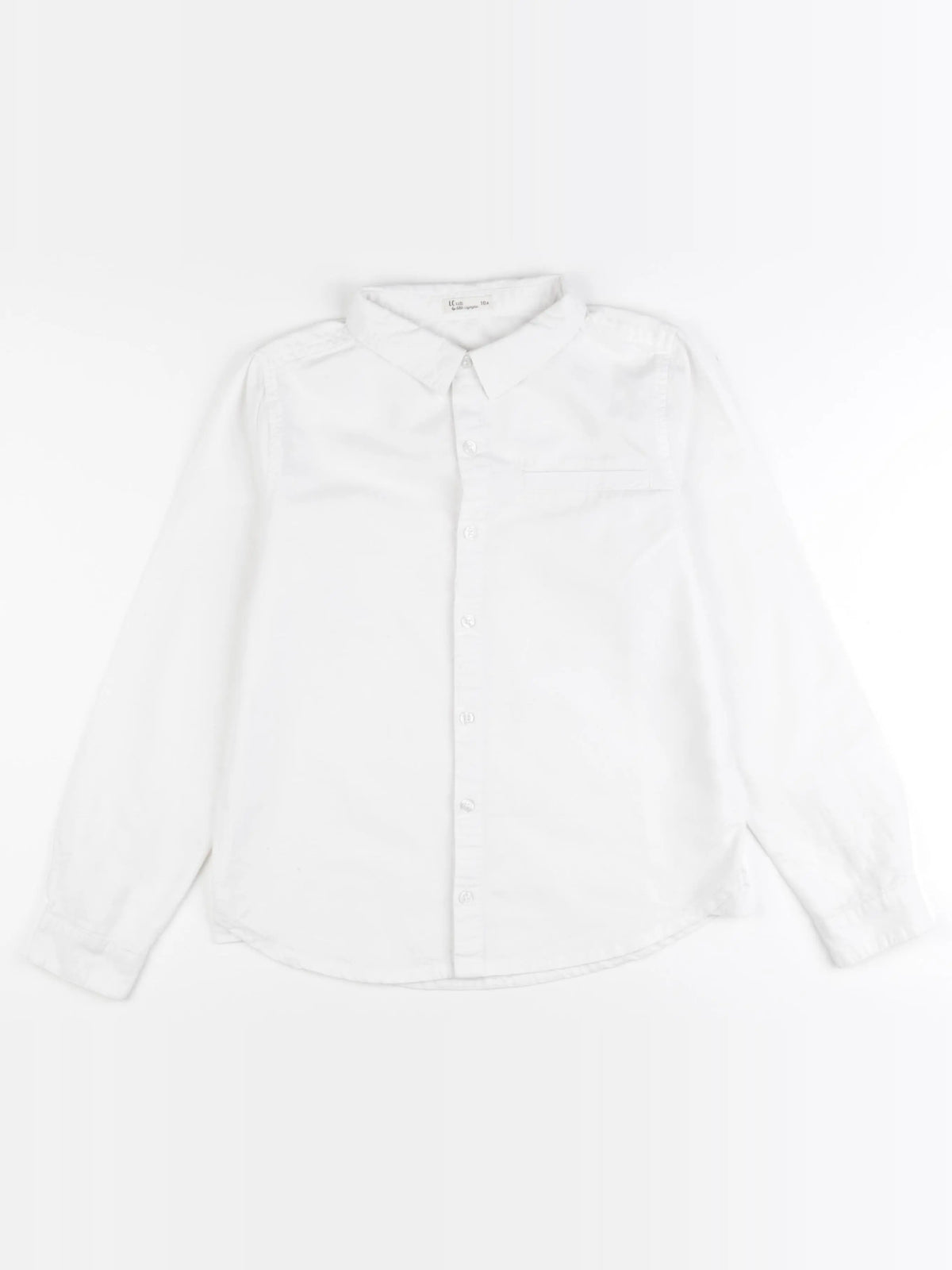 Little Cigogne - chemise blanc - 10 ans