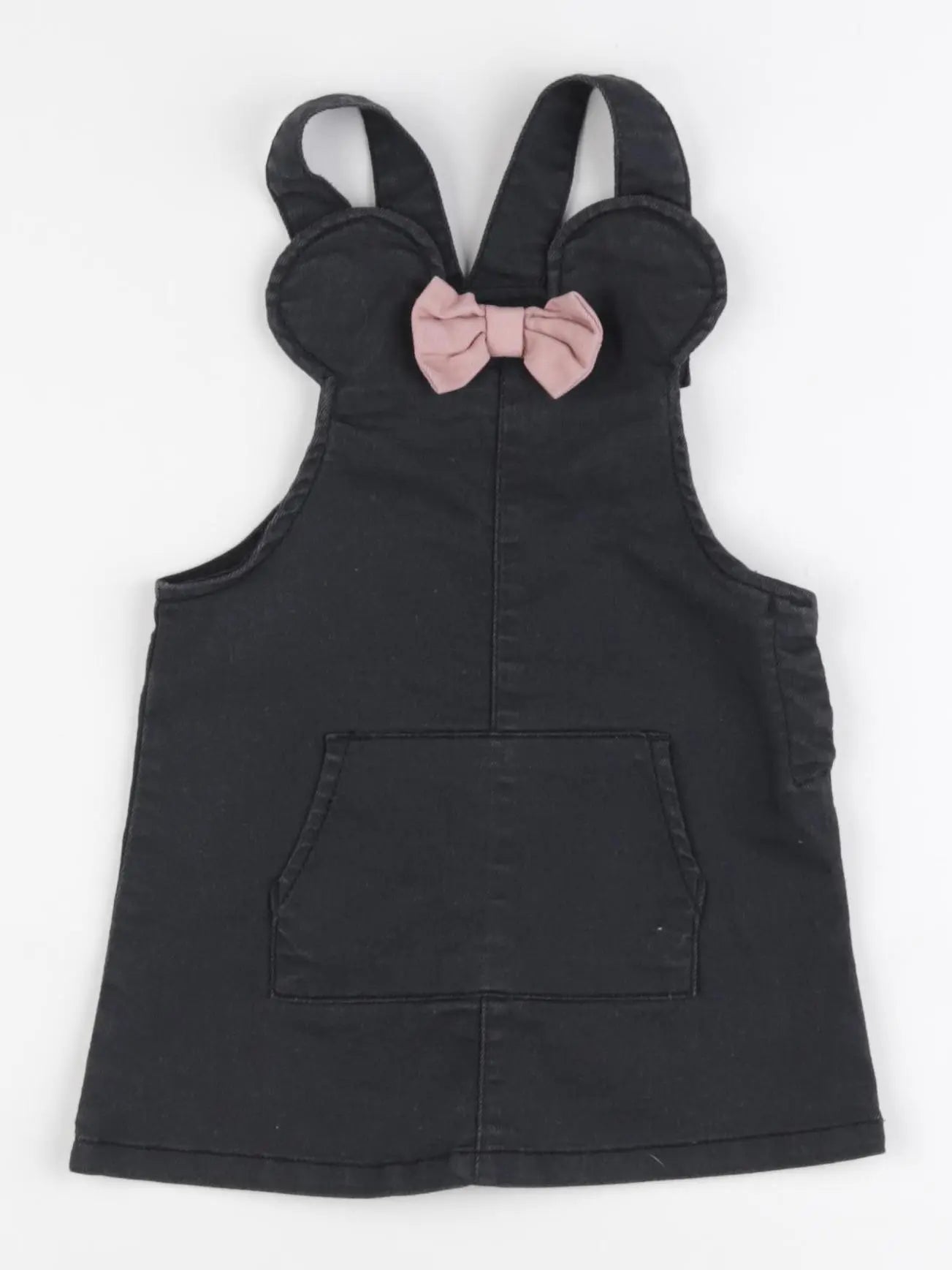 H&M - robe noir - 6/9 mois