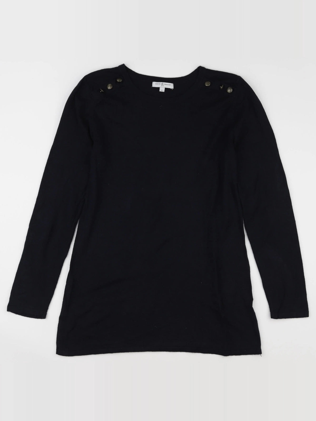 Envie de fraise - pull allaitement, grossesse bleu - l