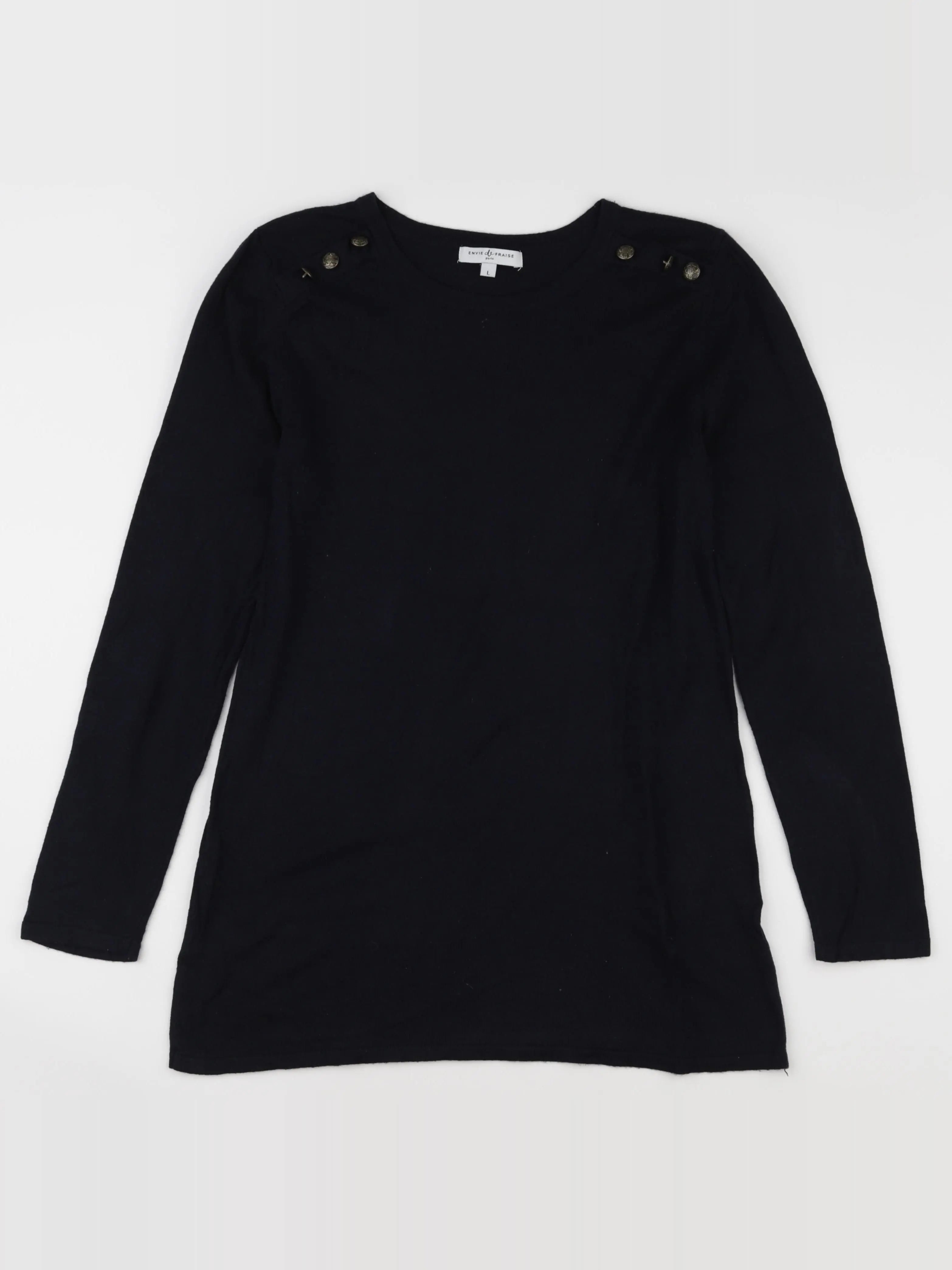 Envie de fraise - pull allaitement, grossesse bleu - l