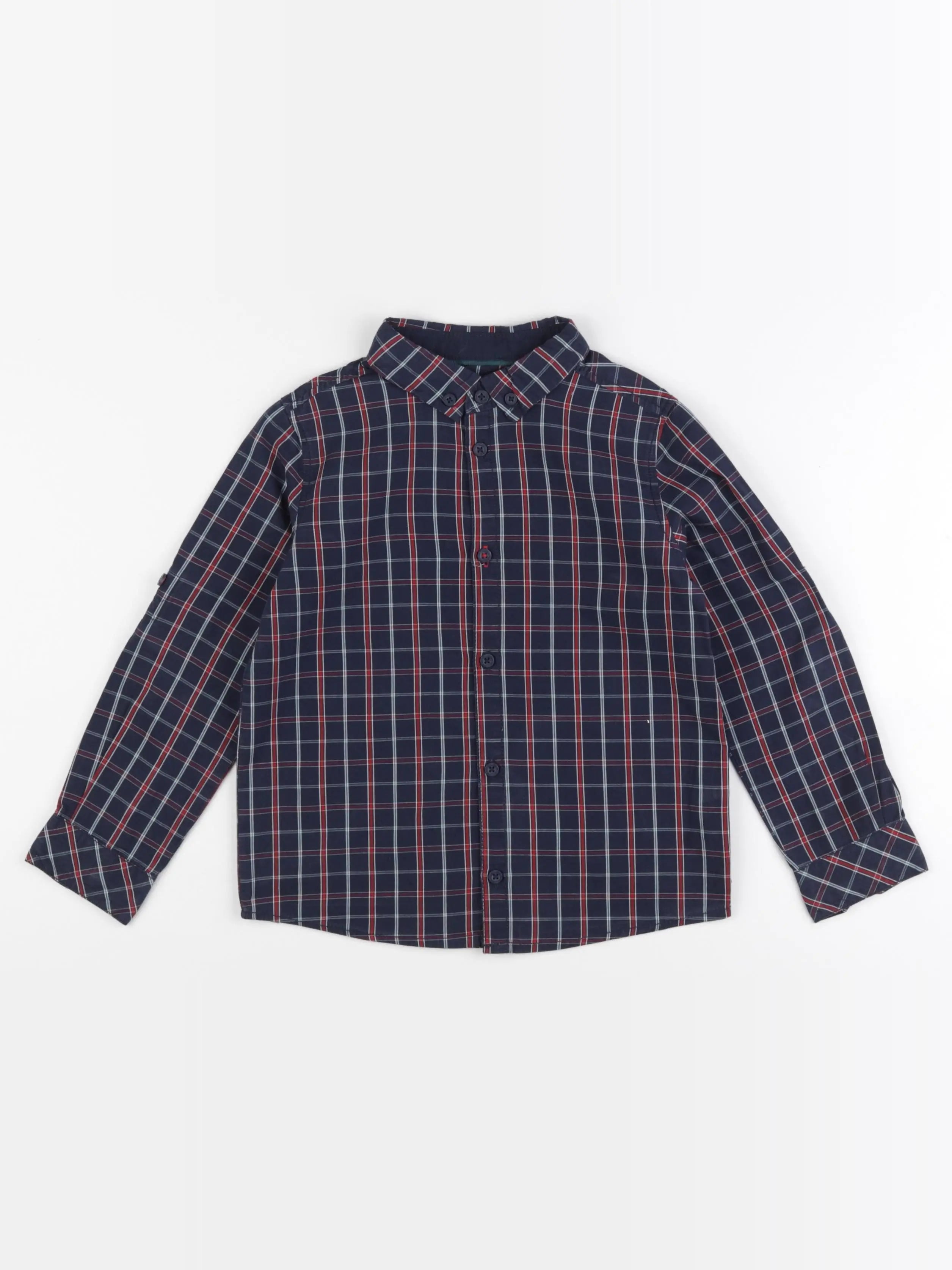 Okaidi - chemise bleu - 5 ans