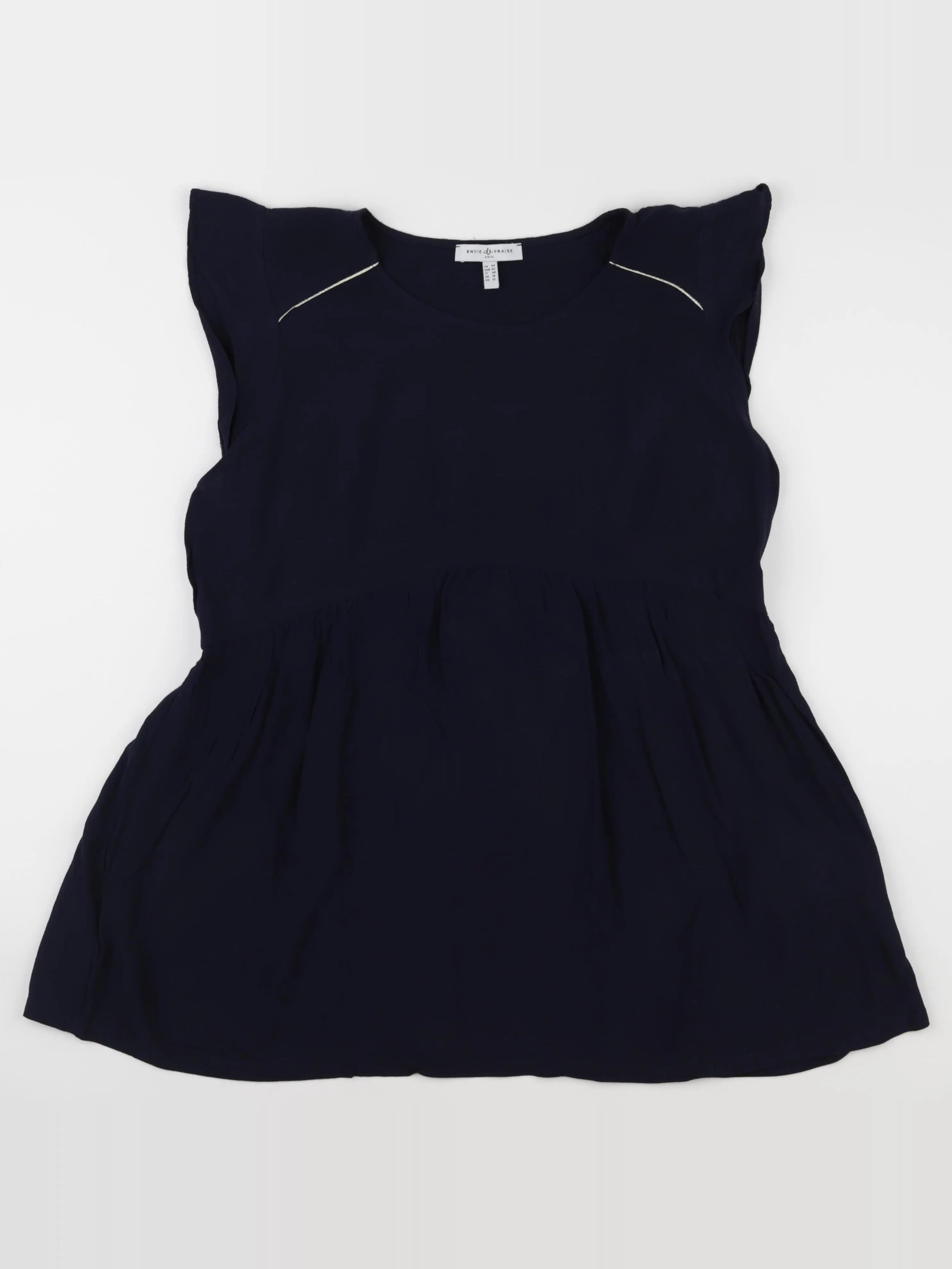 Envie de fraise - blouse grossesse bleu - 44