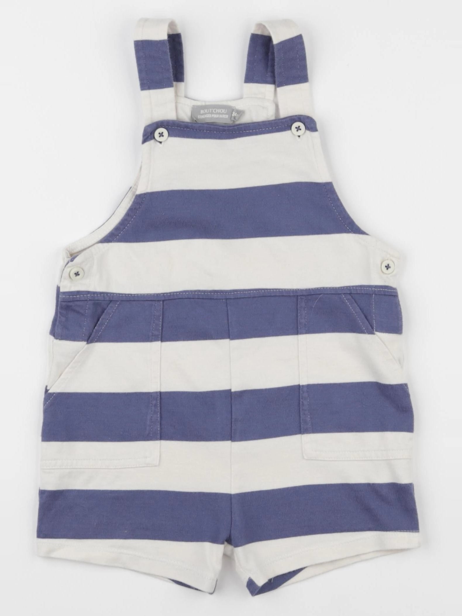 Boutchou - salopette bleu - 2 ans