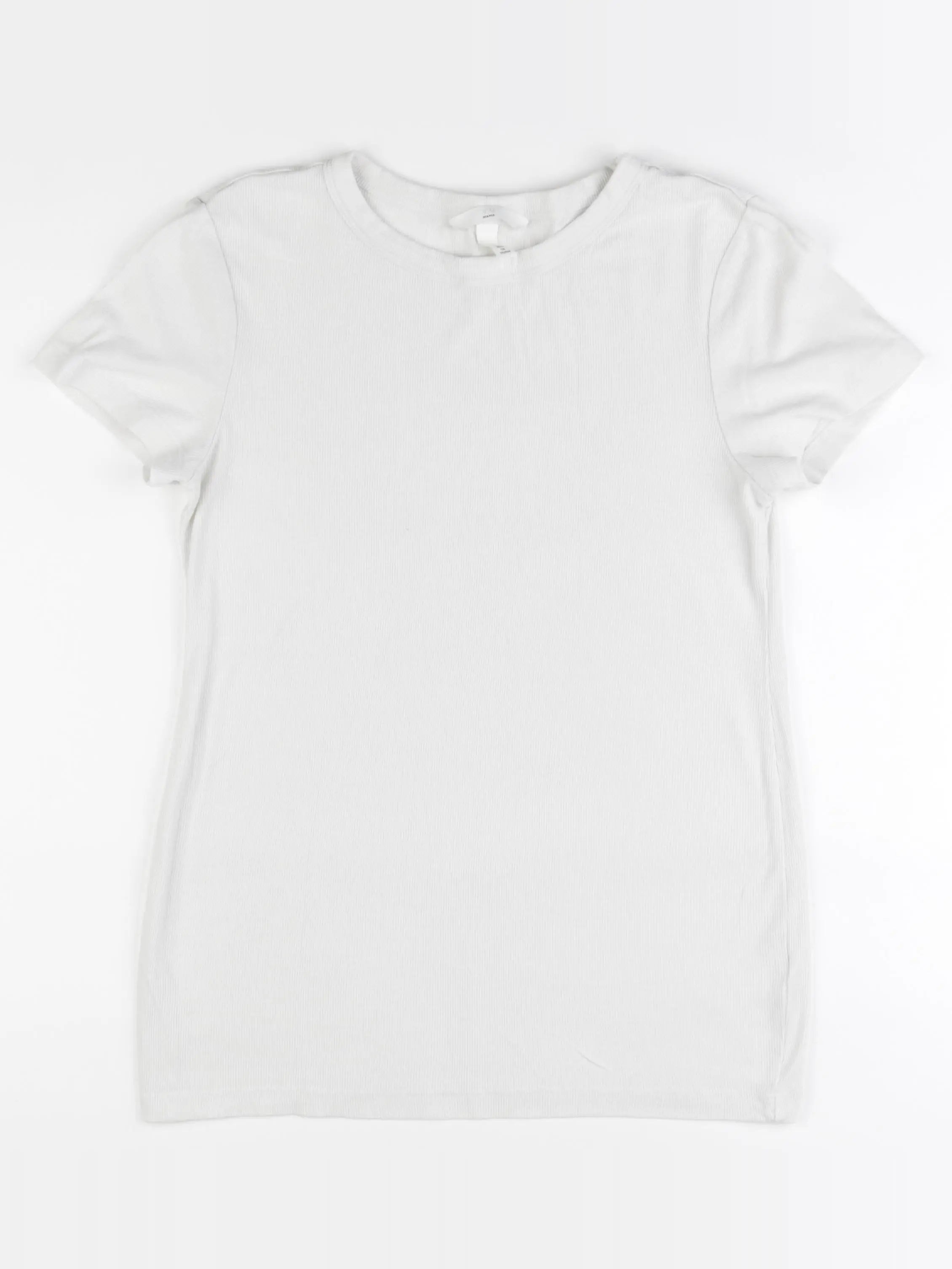 H&M - tee-shirt grossesse blanc - m