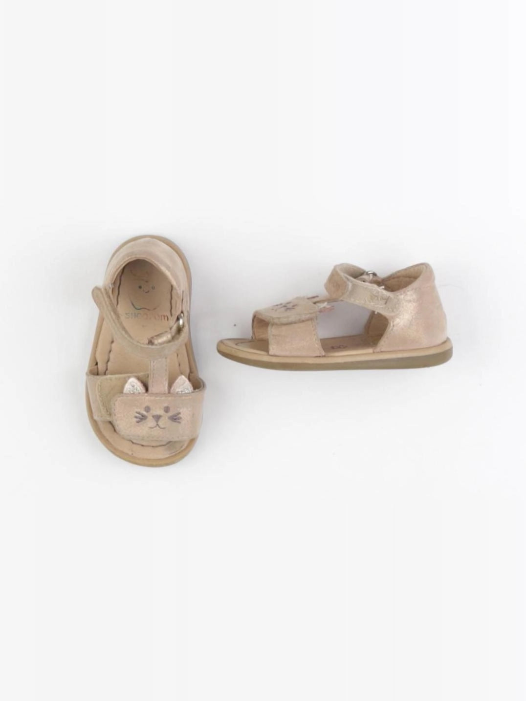 Shoo Pom - sandales beige, or - pointure 19