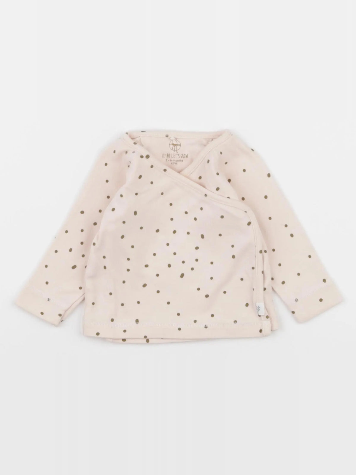 Lassig - tee-shirt rose - 3/6 mois