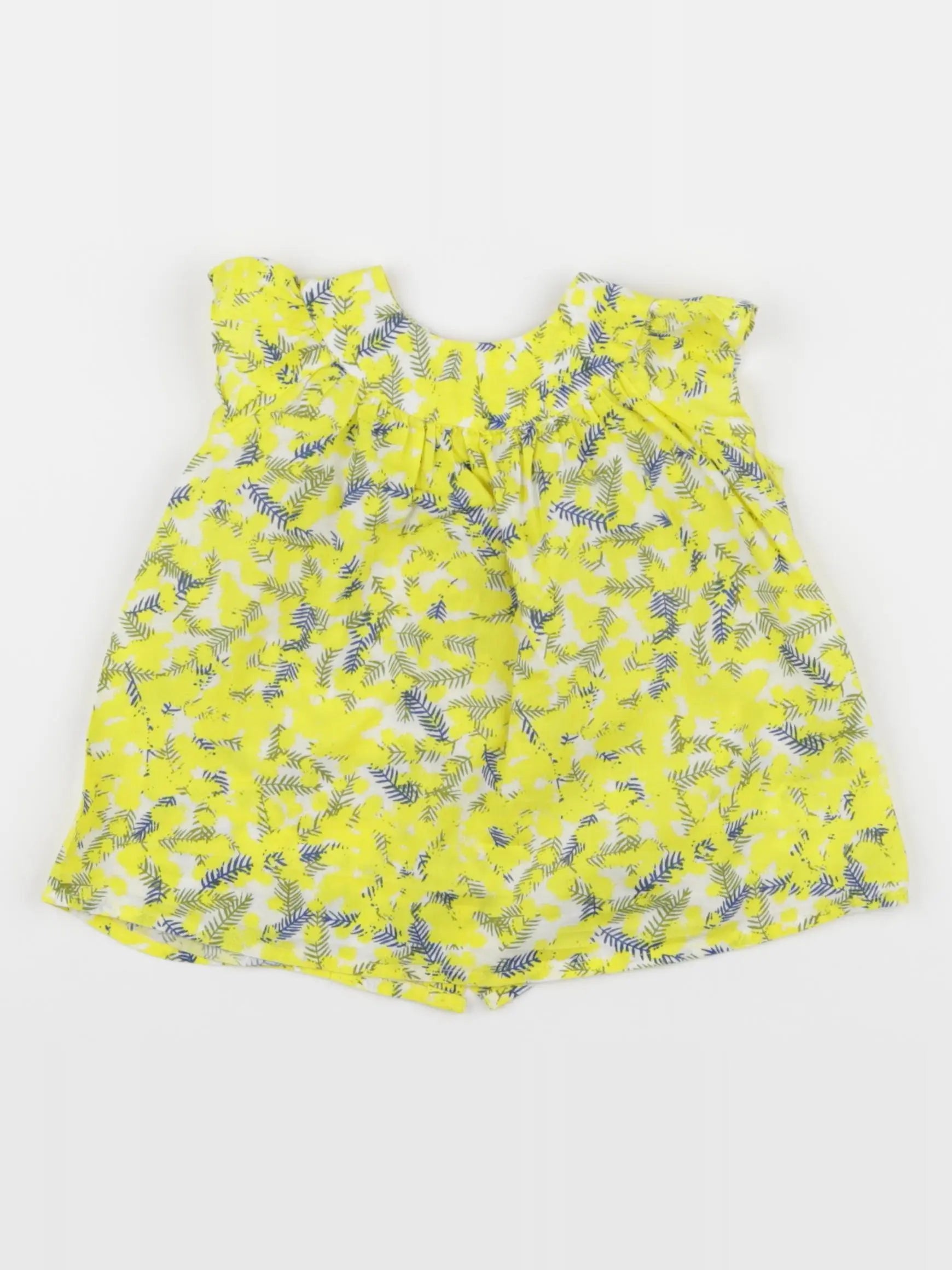 Bonpoint - blouse jaune - 2 ans