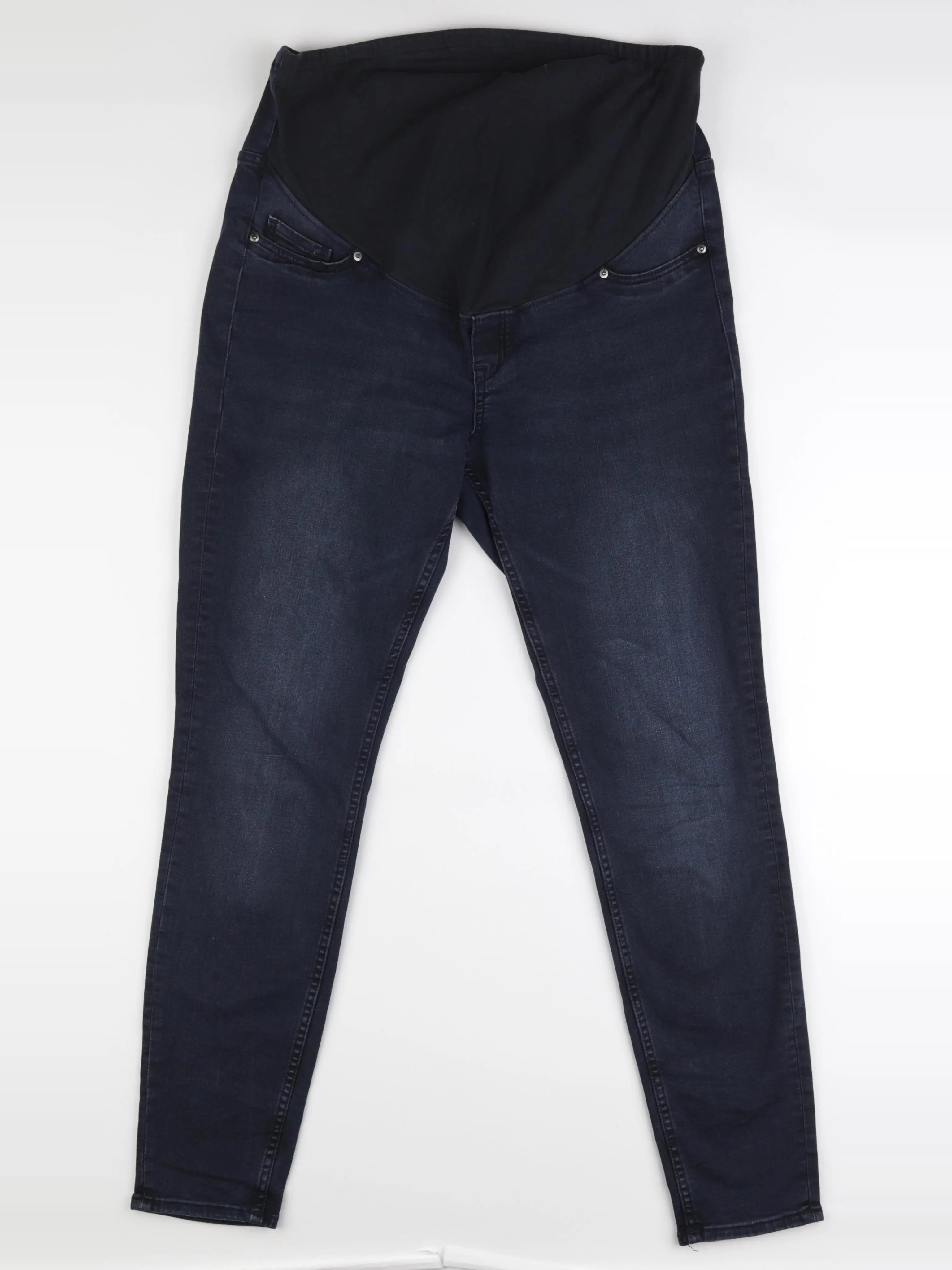 H&M - jean grossesse bleu - M