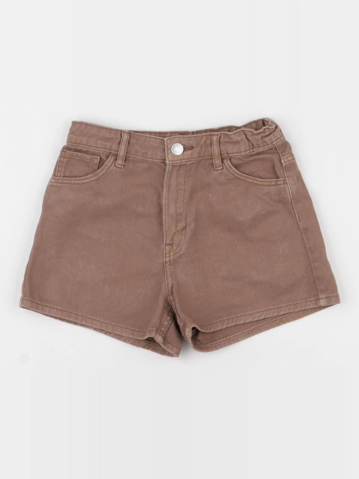 H&M - short marron - 10 ans