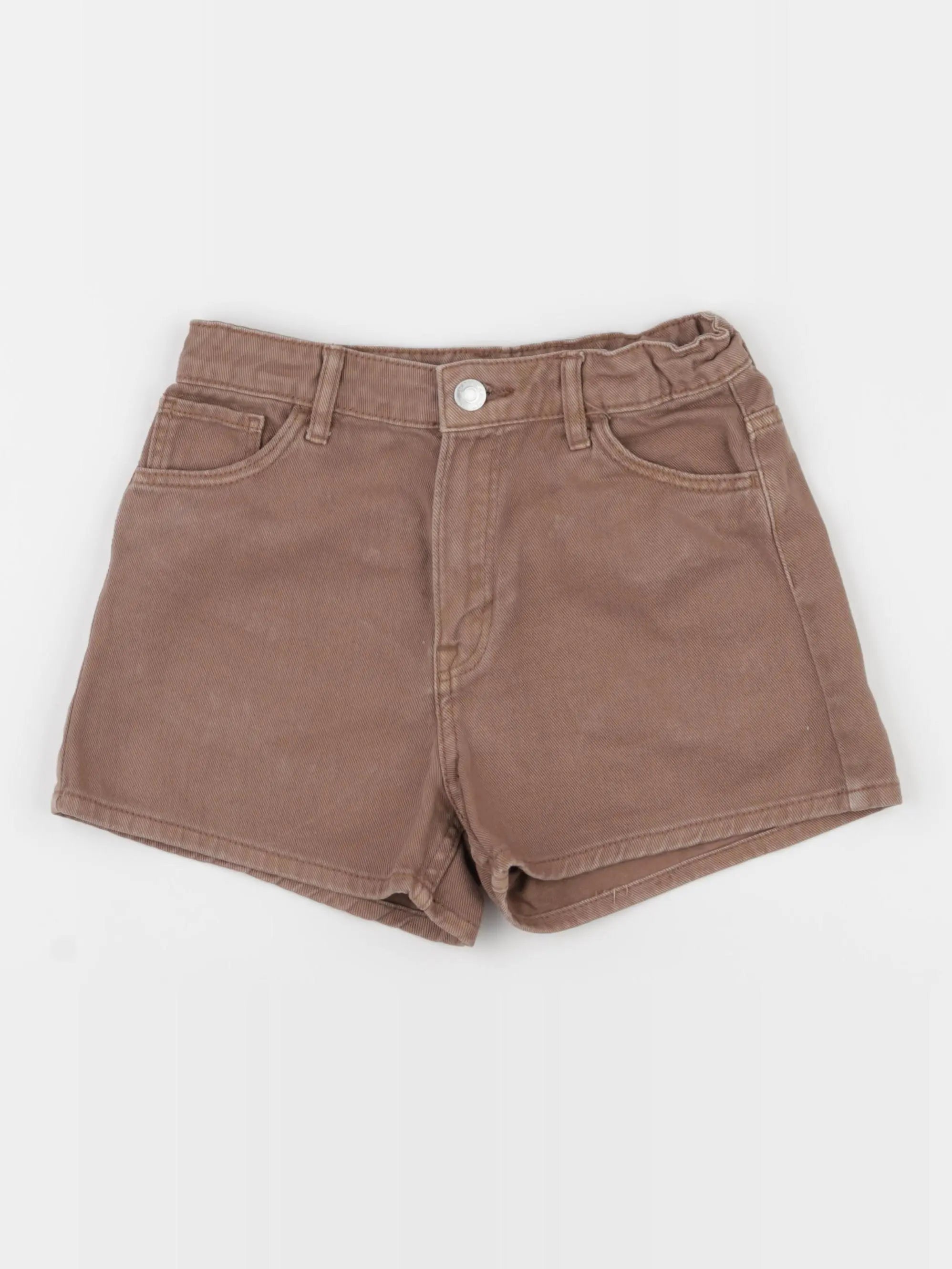 H&M - short marron - 10 ans